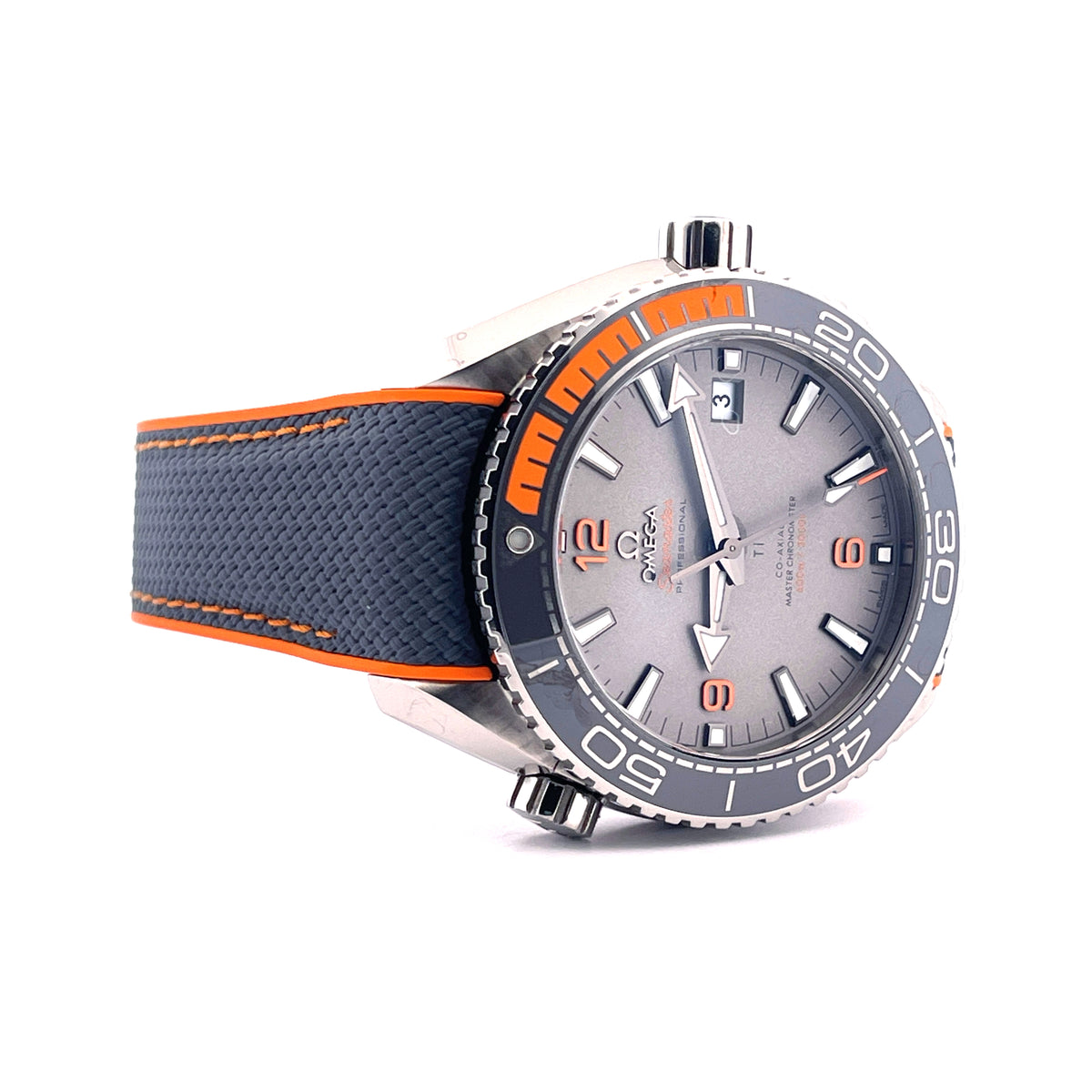 Seamaster Planet Ocean 43,5 mm Grey Orange / Full Set / Germany / 2017
