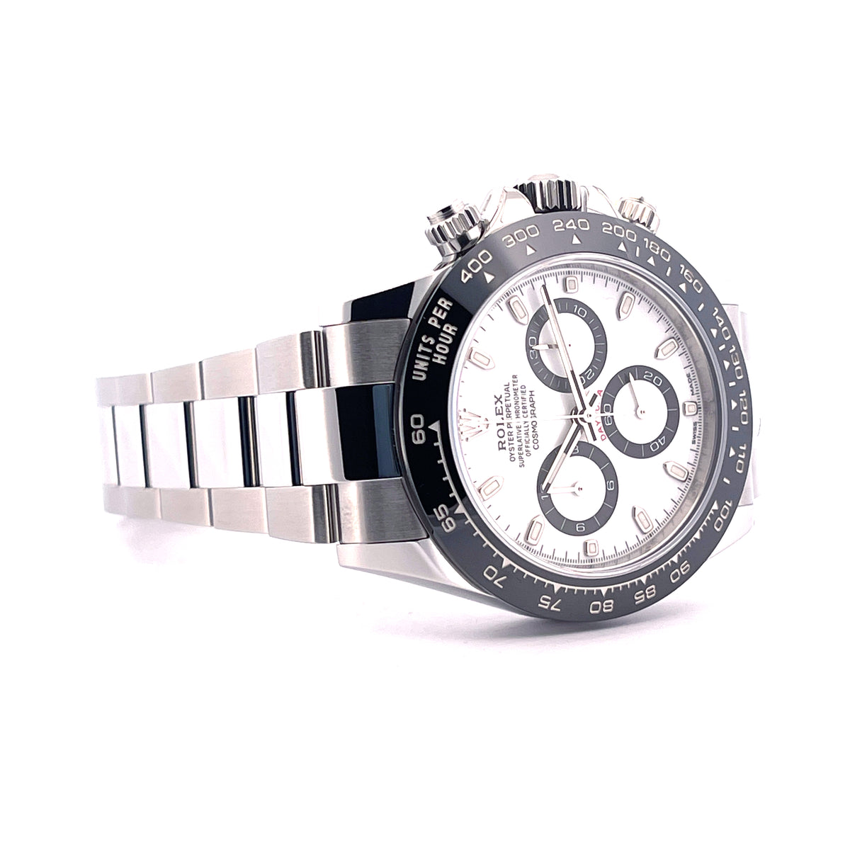 Daytona White Dial 116500LN / 12 Links / LIKE NEW / Box and paper / 2022