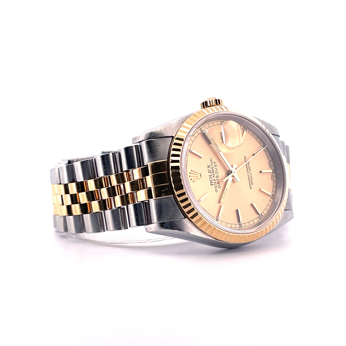 Datejust 36 Two Tone / Rolex Service 2026 / Full Set / 2001