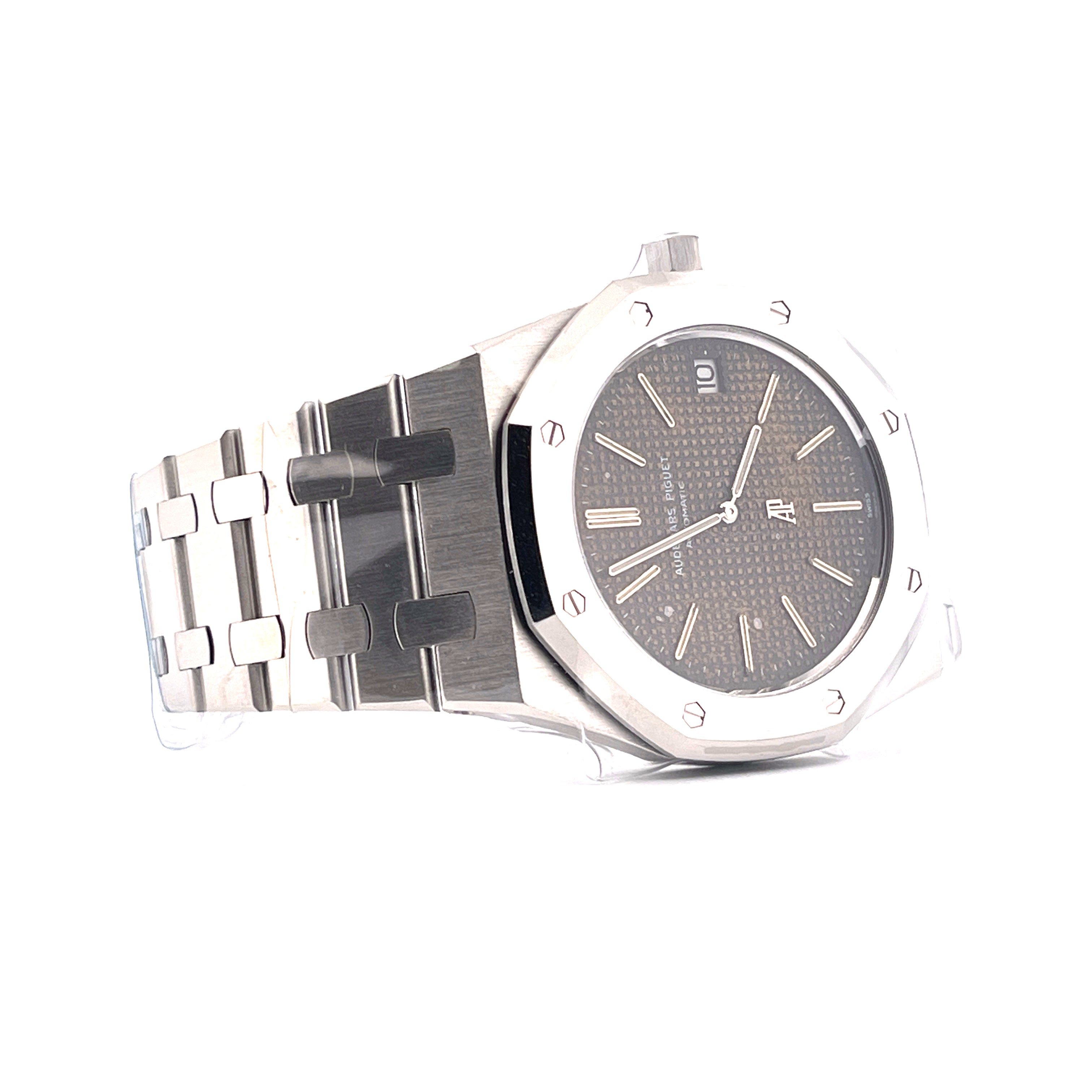 Audemars Piguet Royal Oak Jumbo 5402ST Automatik Edelstahl mit Tropical Dial im Detail