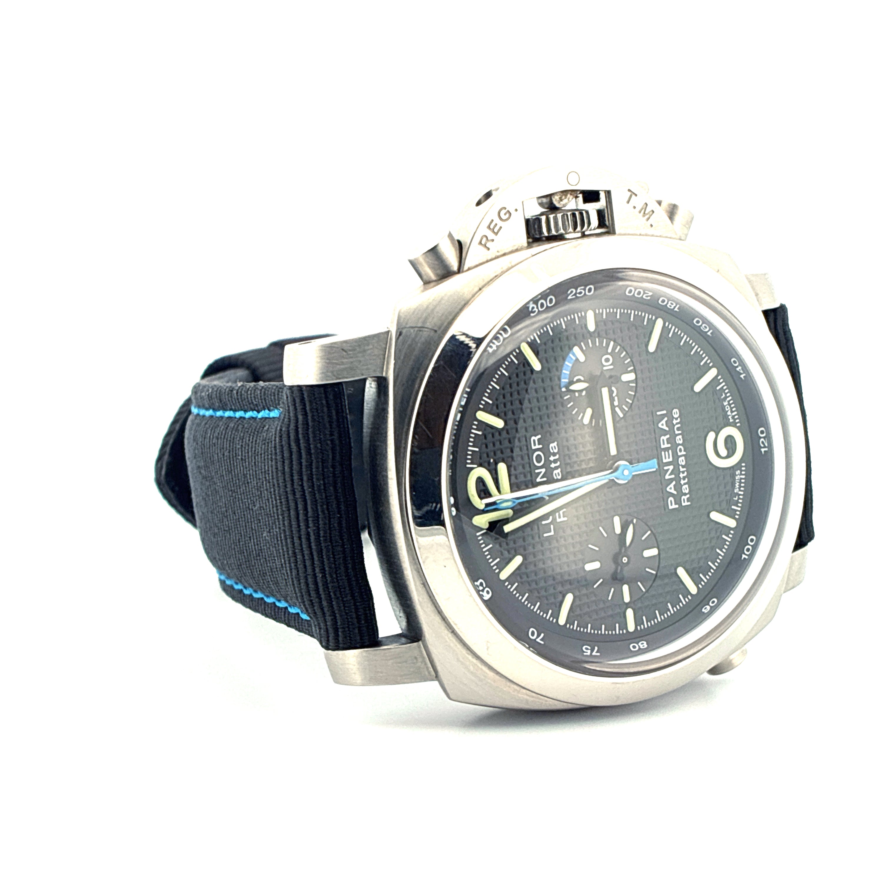 Luminor 1950 Regatta Rattrapante Limited Edition / 3 Straps / New Clasp / Full-Set / 2007