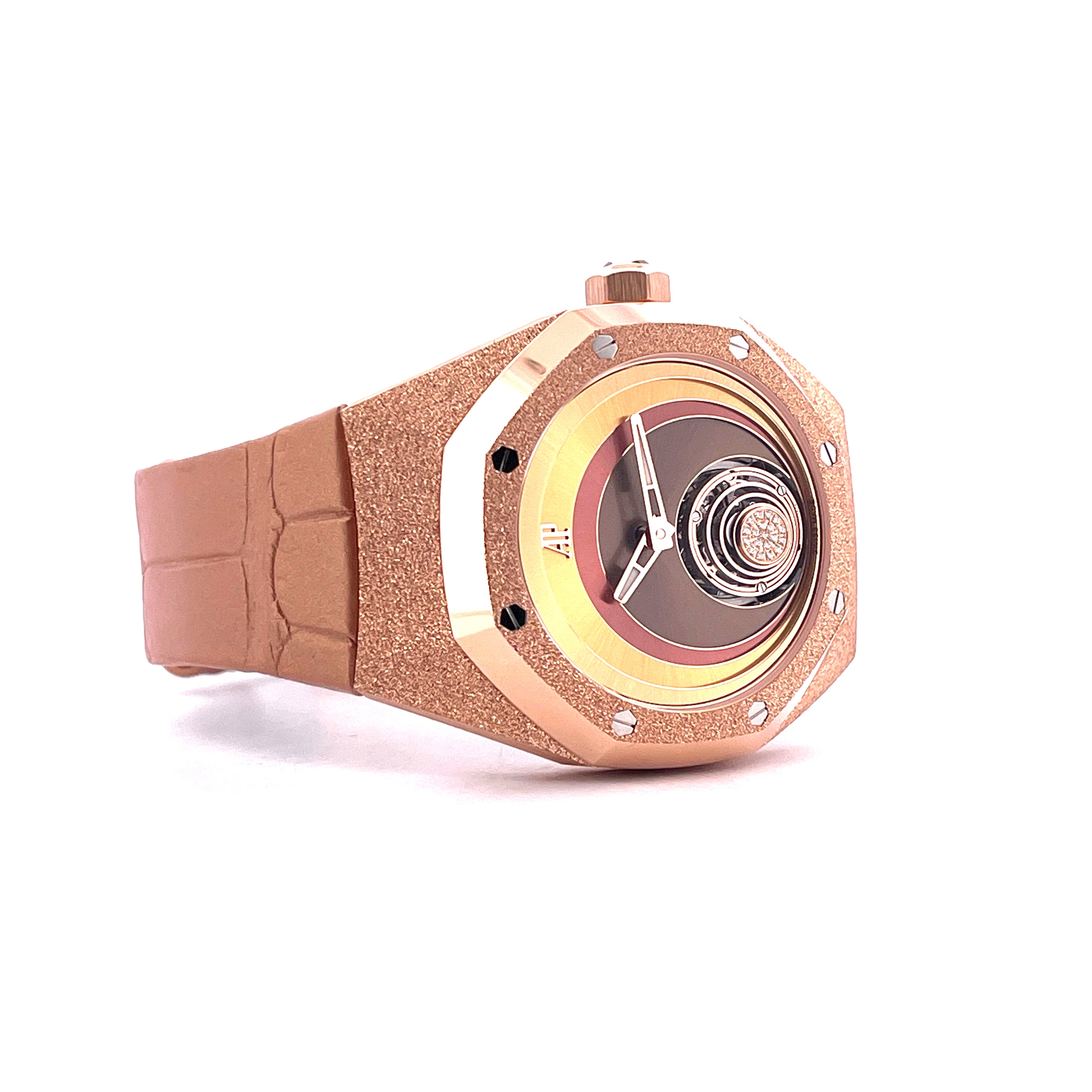 Royal Oak Concept Tourbillon "Tamara Ralph" Limited Edition / Frostet Gold / Full-Set / 2024