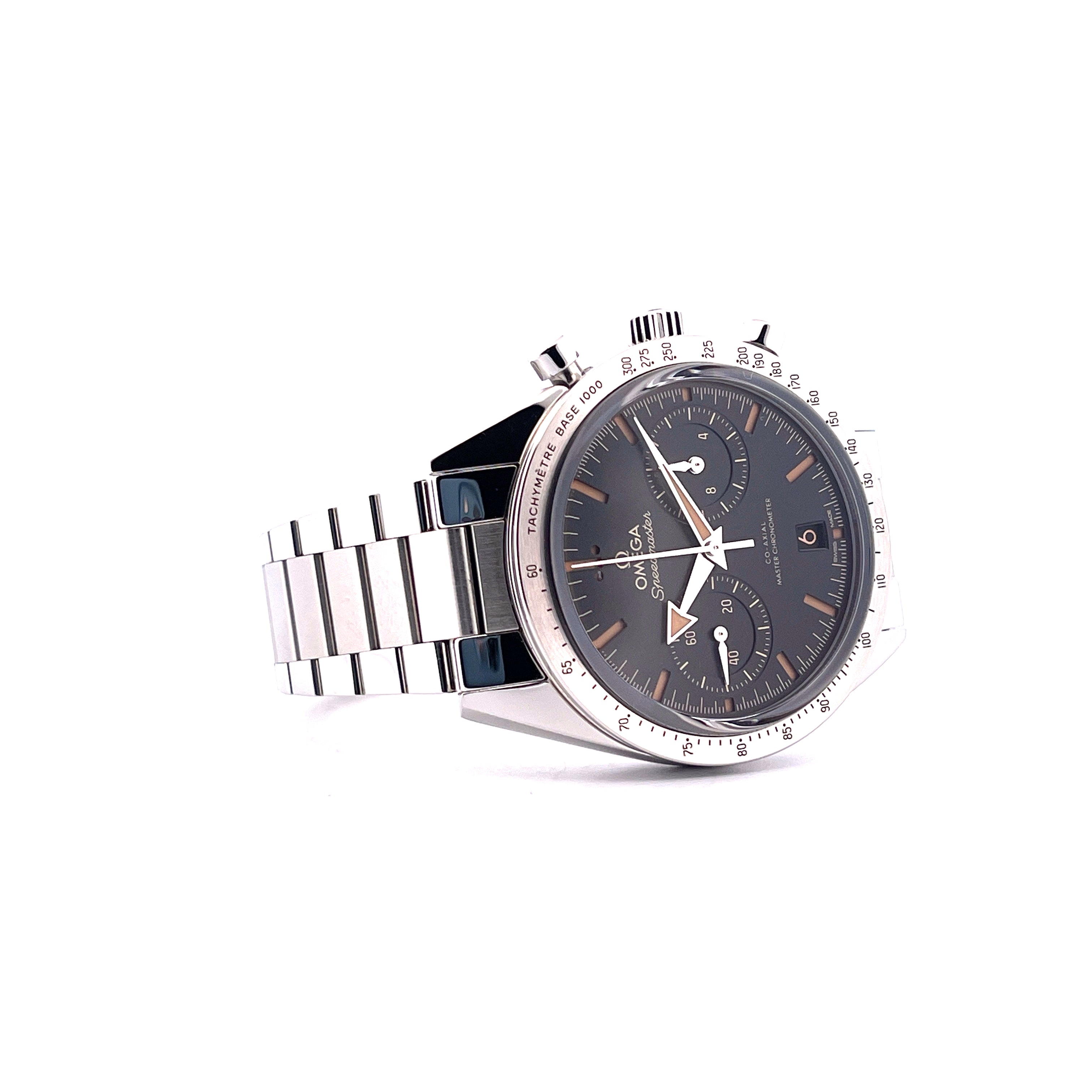 Speedmaster 57 "Sandwich Dial" / Box and Paper / premium Zustand / -2023-