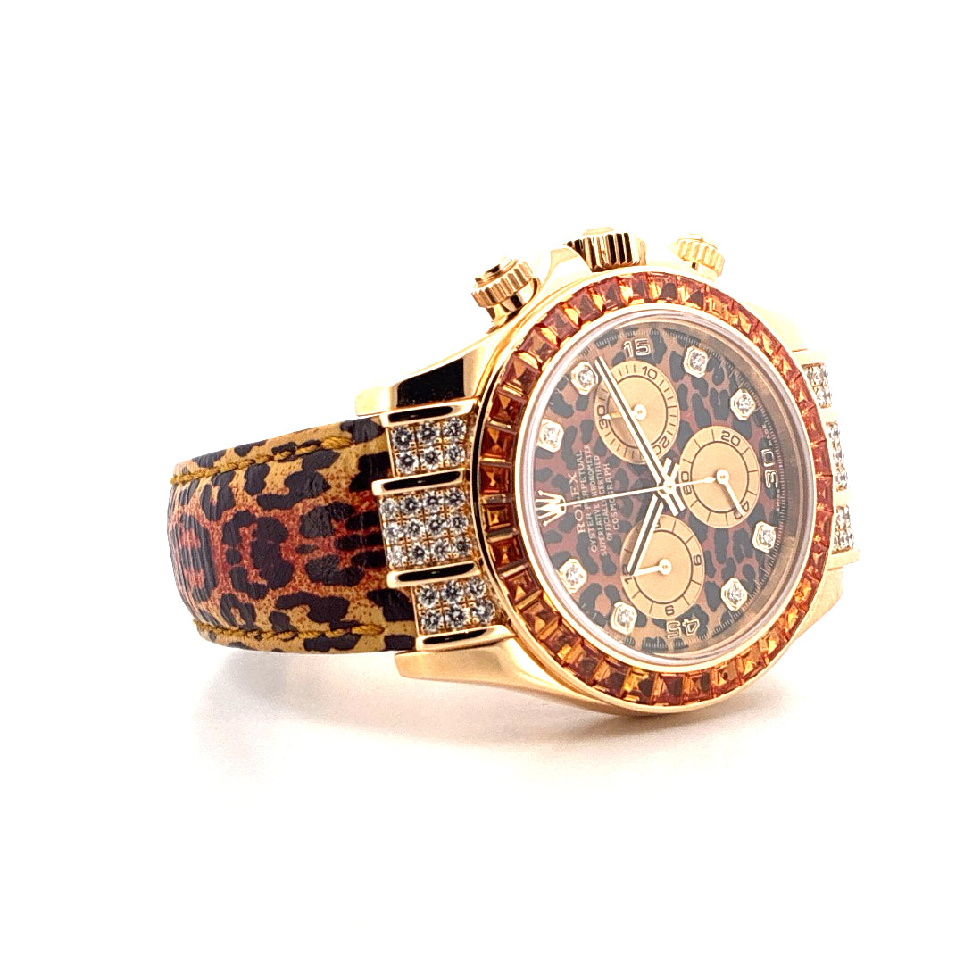 Daytona Leopard - Rolex Service 2024 - sehr guter Zustand (2005)