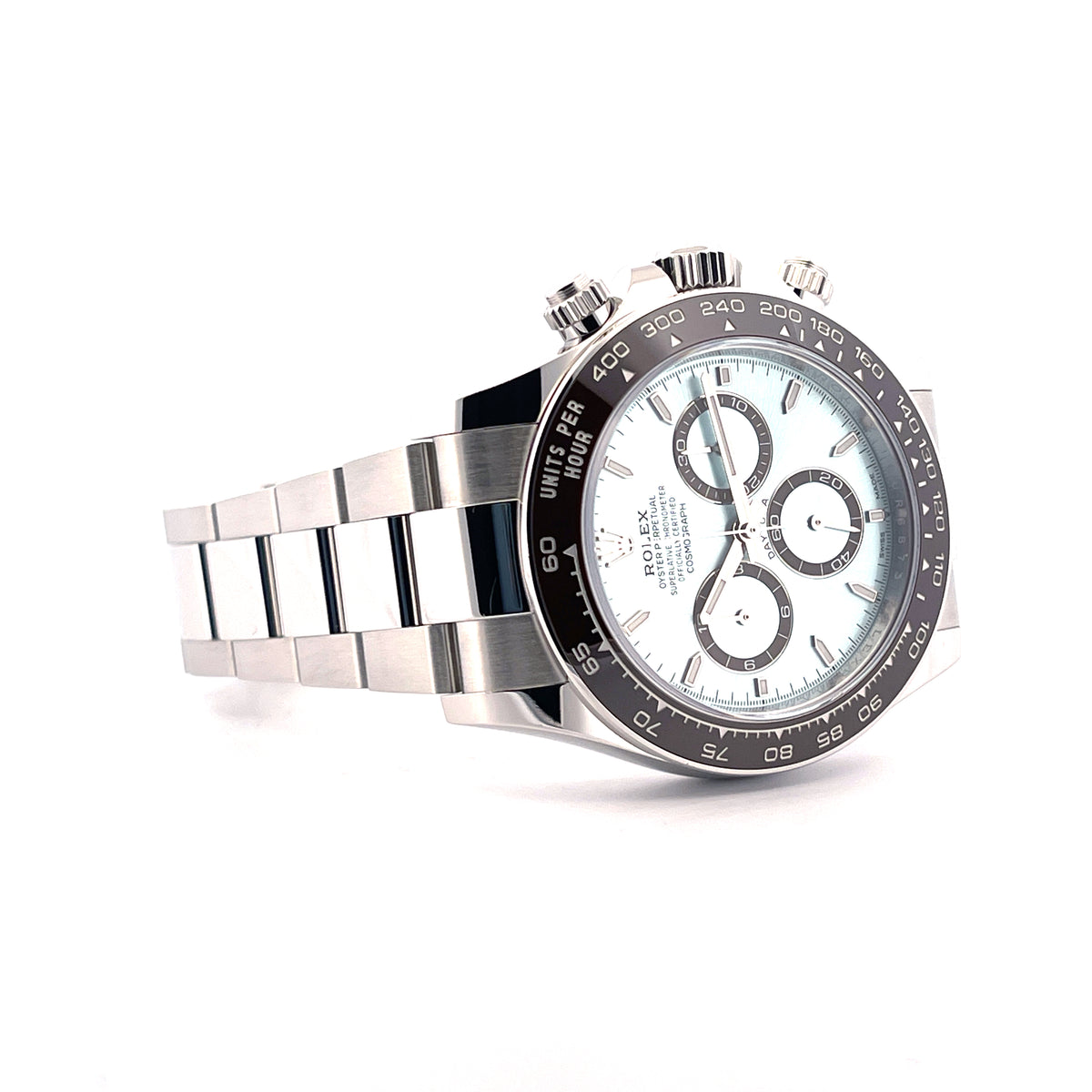 Daytona Platin 126506 Ice Blue / unpolshed / Full Set & all Links / 2025