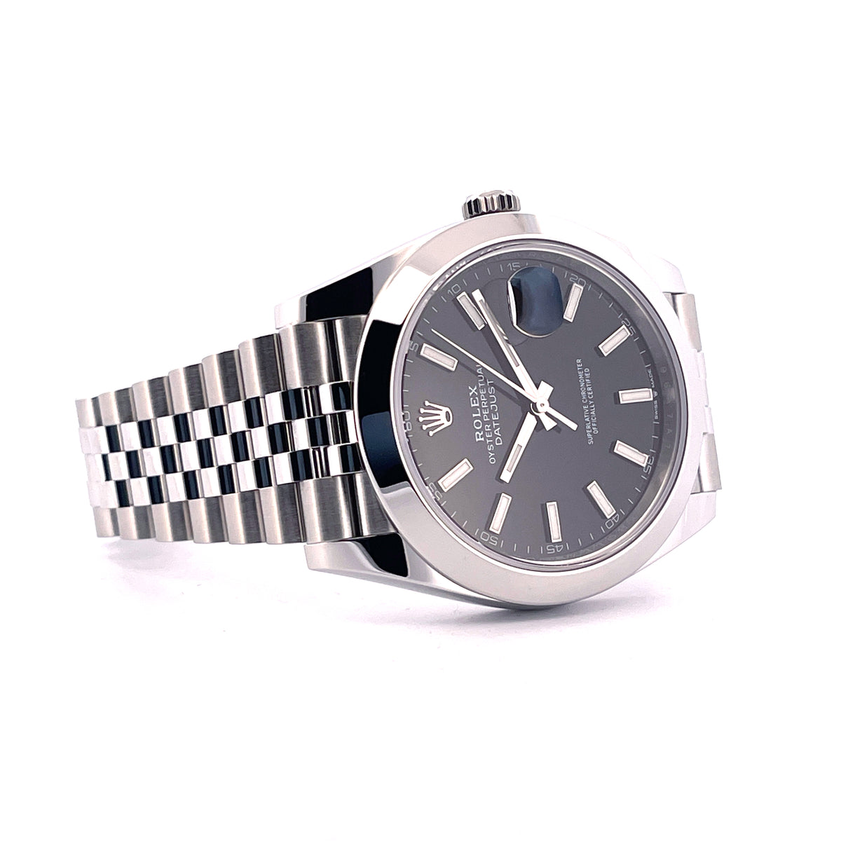 Datejust 41 / Unworn / Jubilee / Like New / Black Dial / LC100 / Invoice / Full-Set / 2026