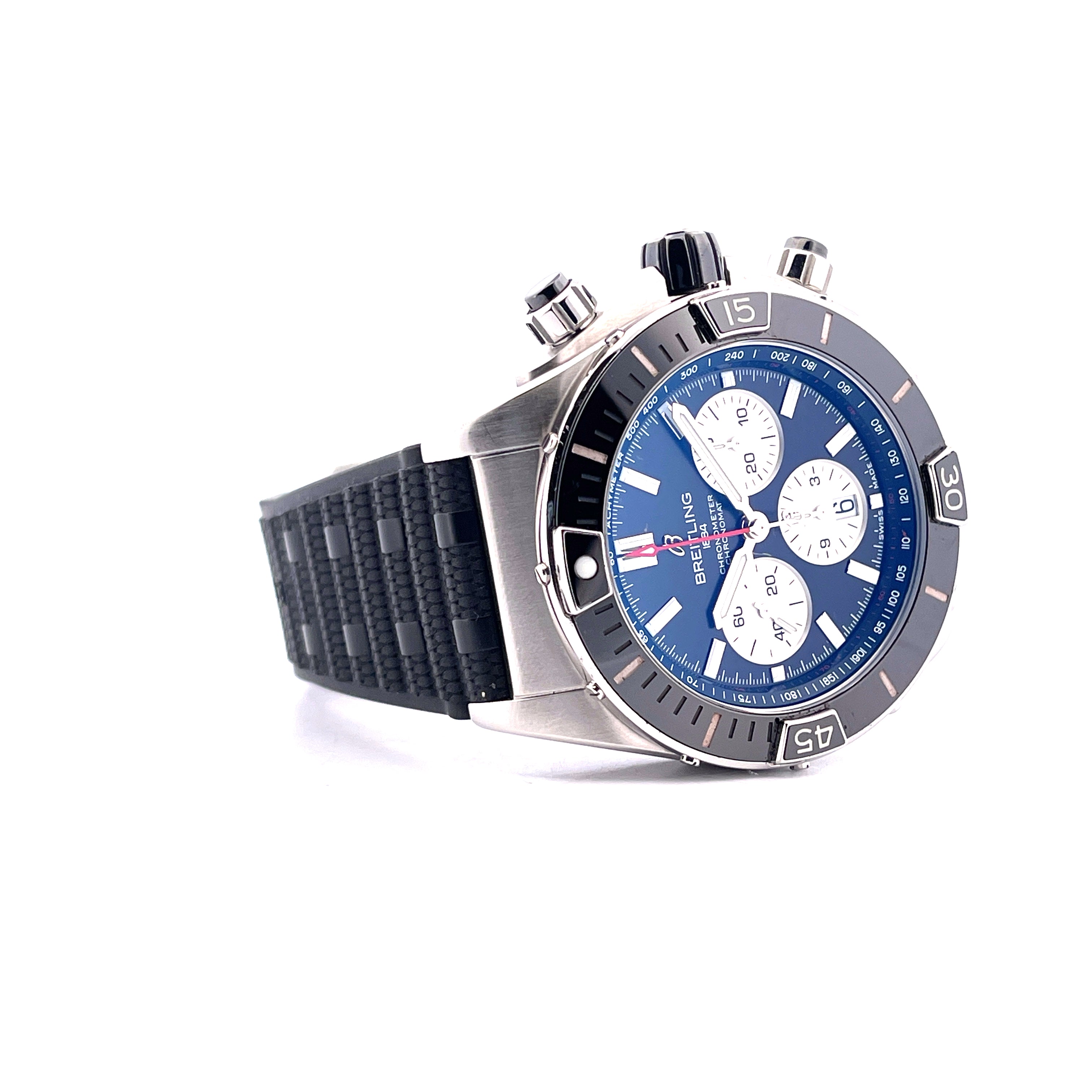 Super Chronomat B01 44 Black Dial / Full Set / -2021-