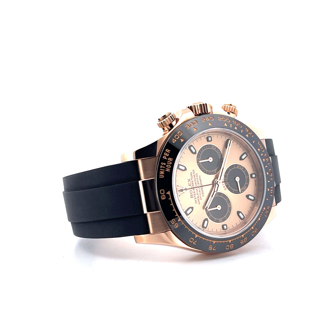 Rolex Daytona Everose Oysterflex / Racing dial / Rolex Service 2024 (2017) - Juwelier Spliedt