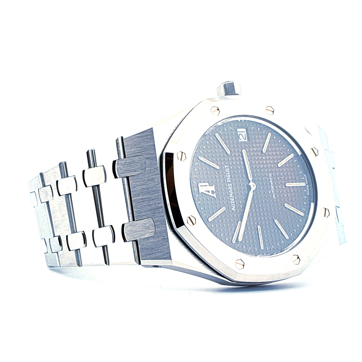 Royal Oak Jumbo / Tropical Dial / Vintage / Jubilee / Audemars Piguet Service Nov. 2026 / All links / 20 Years Edt. / Limited 1 of 1000 / Box & Certificate of authenticity / 1994 - Juwelier Spliedt