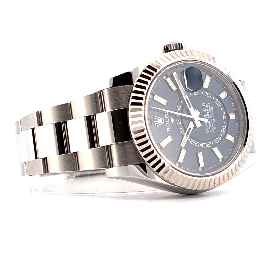 Sky-Dweller / Steel / blue dial / very good condition (2018)