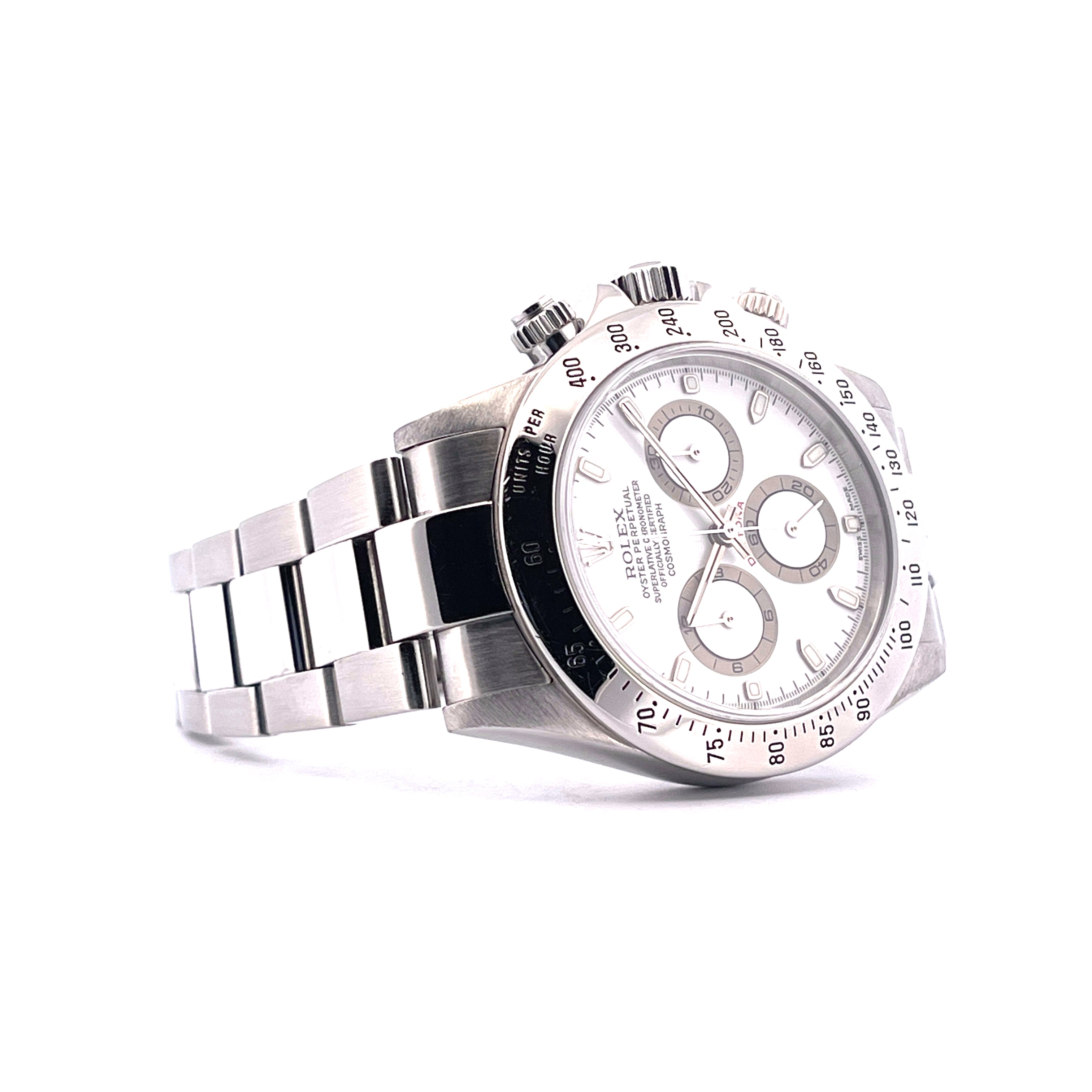 Daytona 116520 White Dial / Full Set / Service 2025 (LC100 aus 2001)