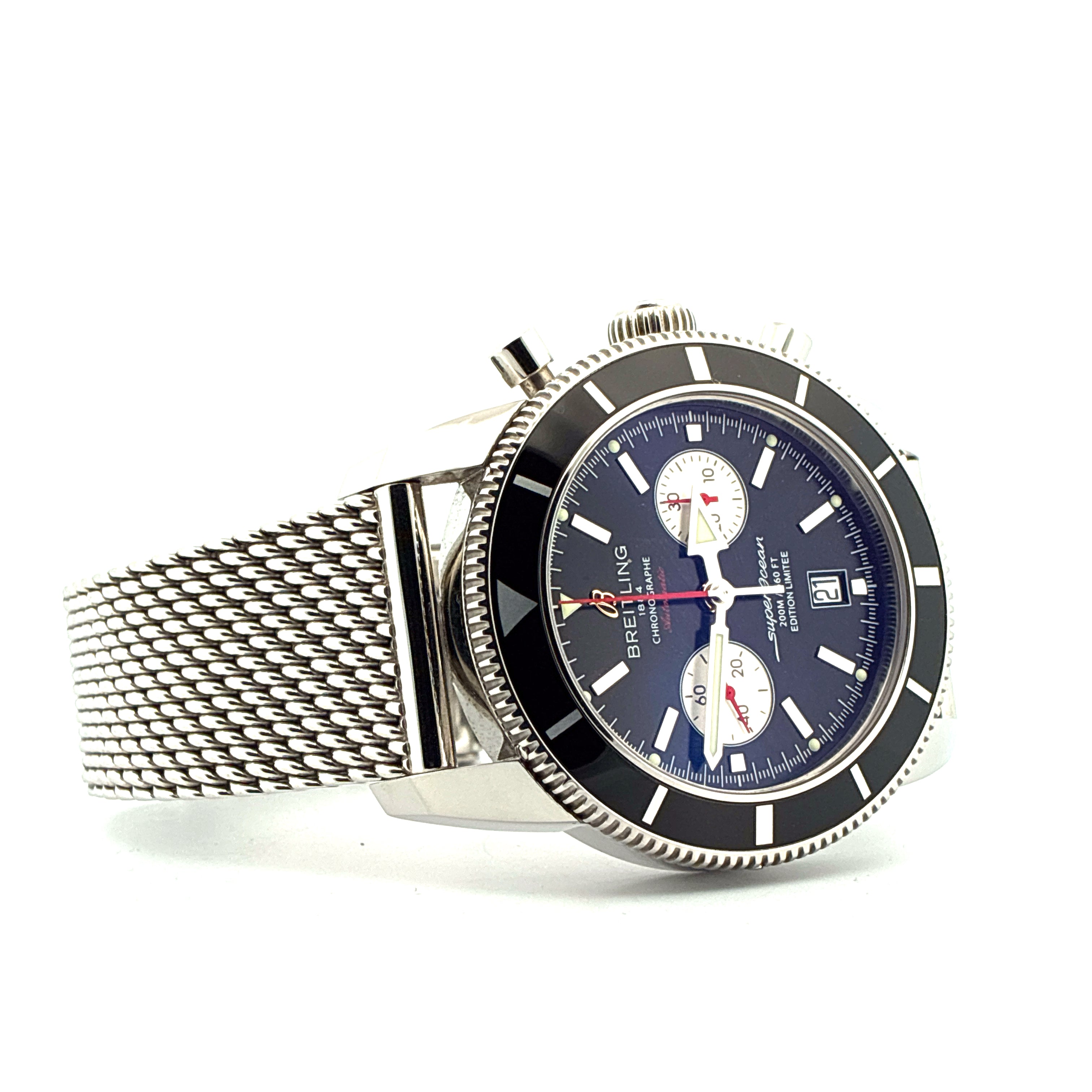 Superocean Heritage / Black Dial / stainless steel / Full-Set / 2010