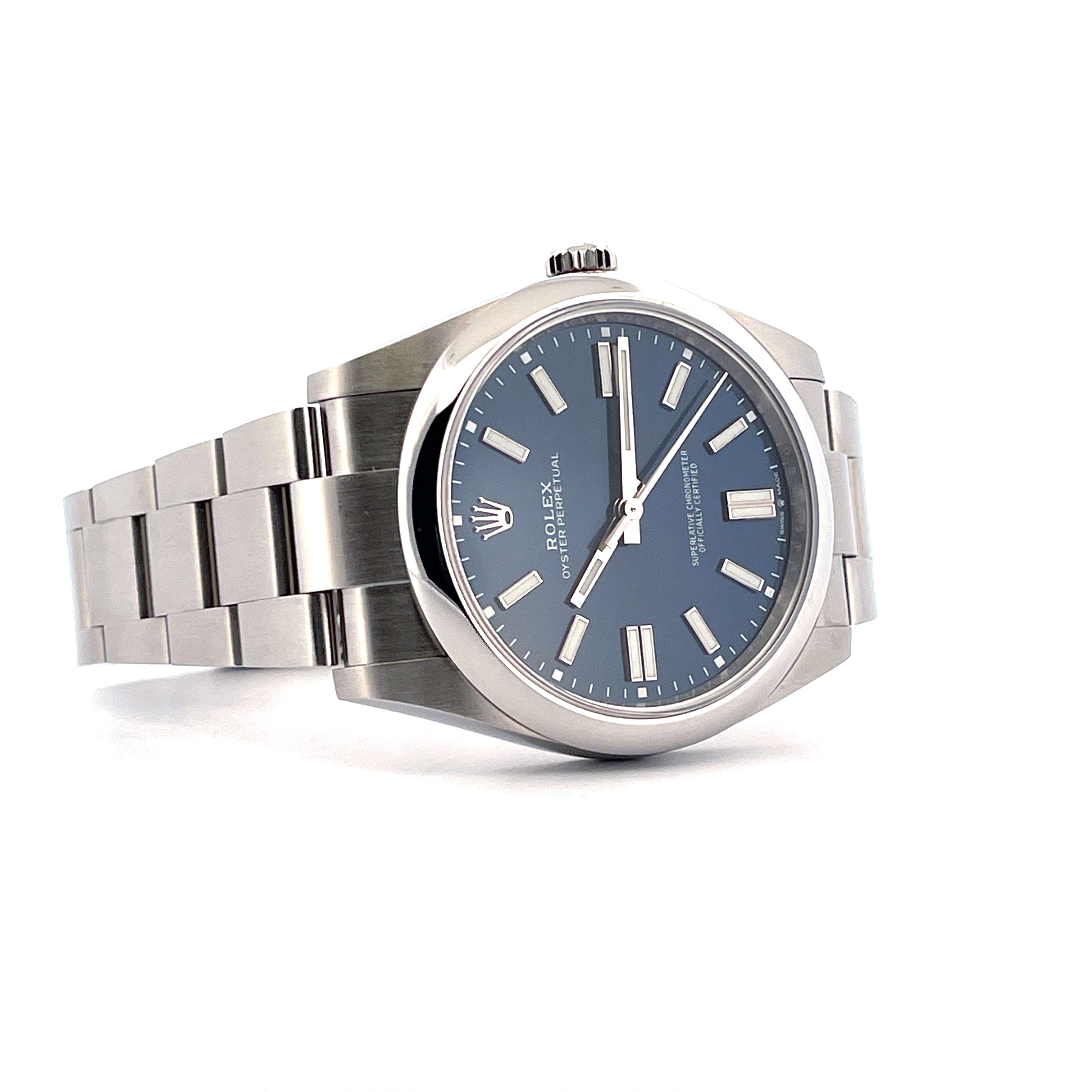 Oyster Perpetual 41 Blue / Germany / like new / perfect Condition / Full Set + Invoice / 2024