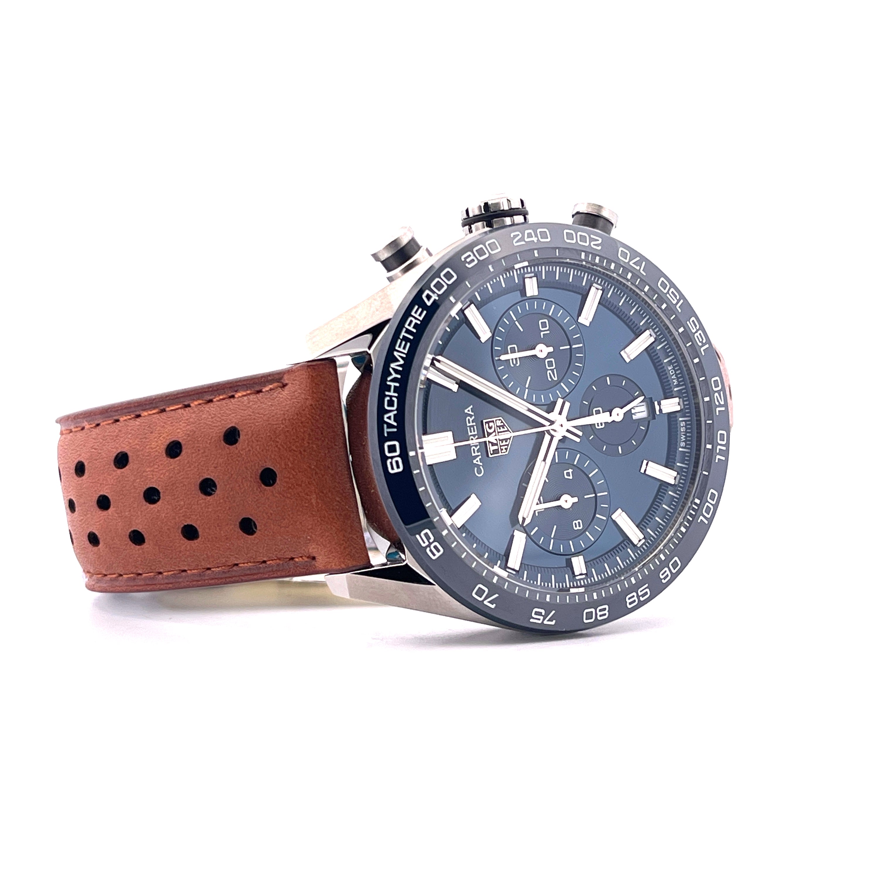 Carrera Chronograph 02 Blue 44 mm / Unworn / Full Set -2024-