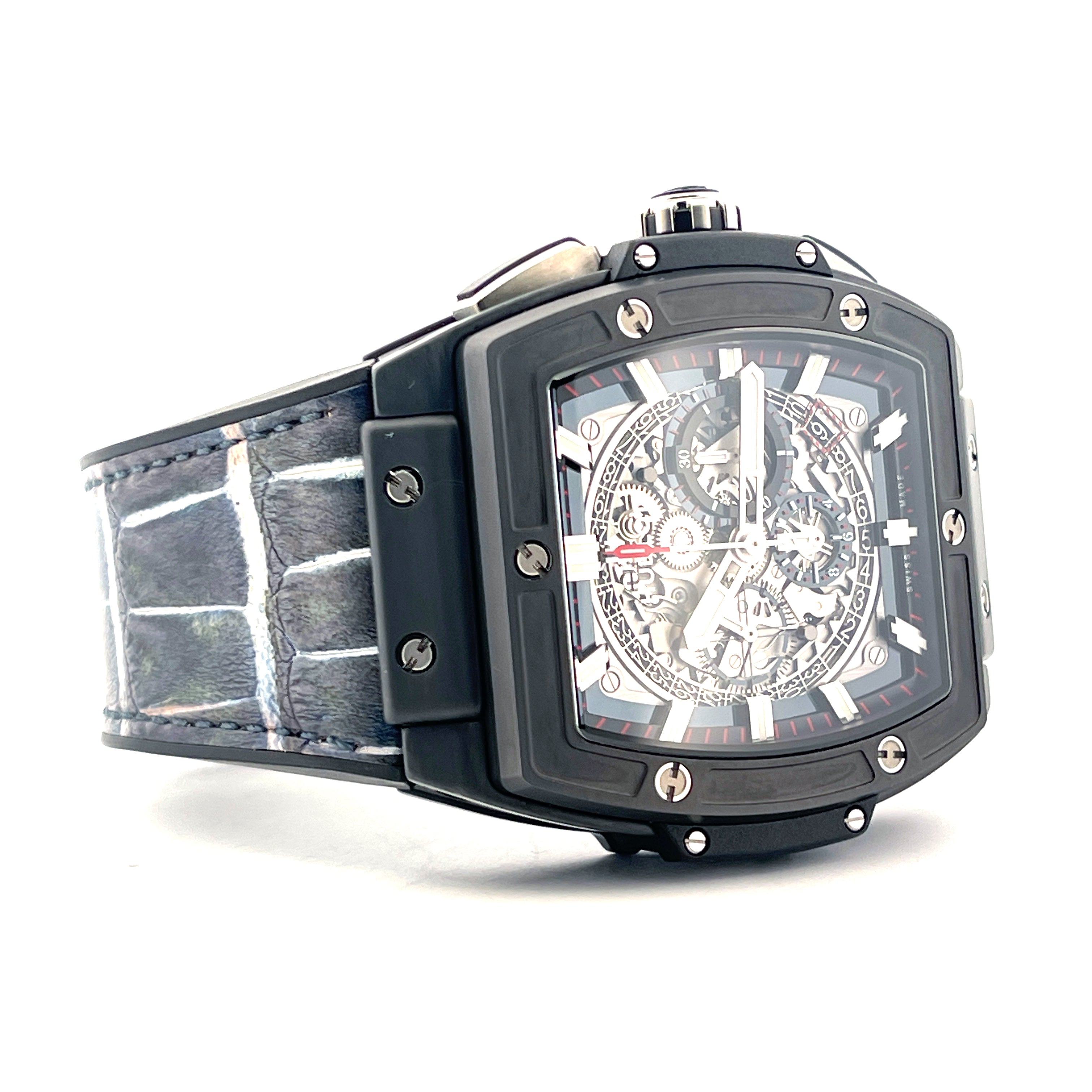 Spirit of Big Bang 45mm Black Magic Ceramic / 2. Strap / Full Set / 2019