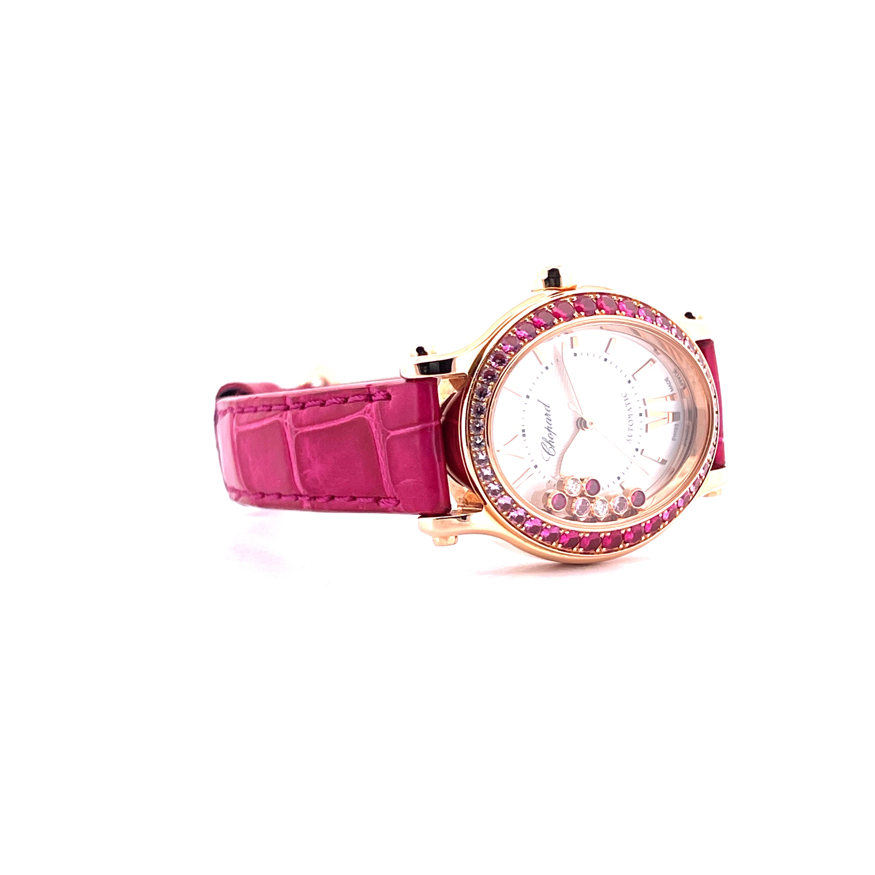 Happy Sport Oval Automatic Mother of Pearl Dial / Box and Paper / -2024-