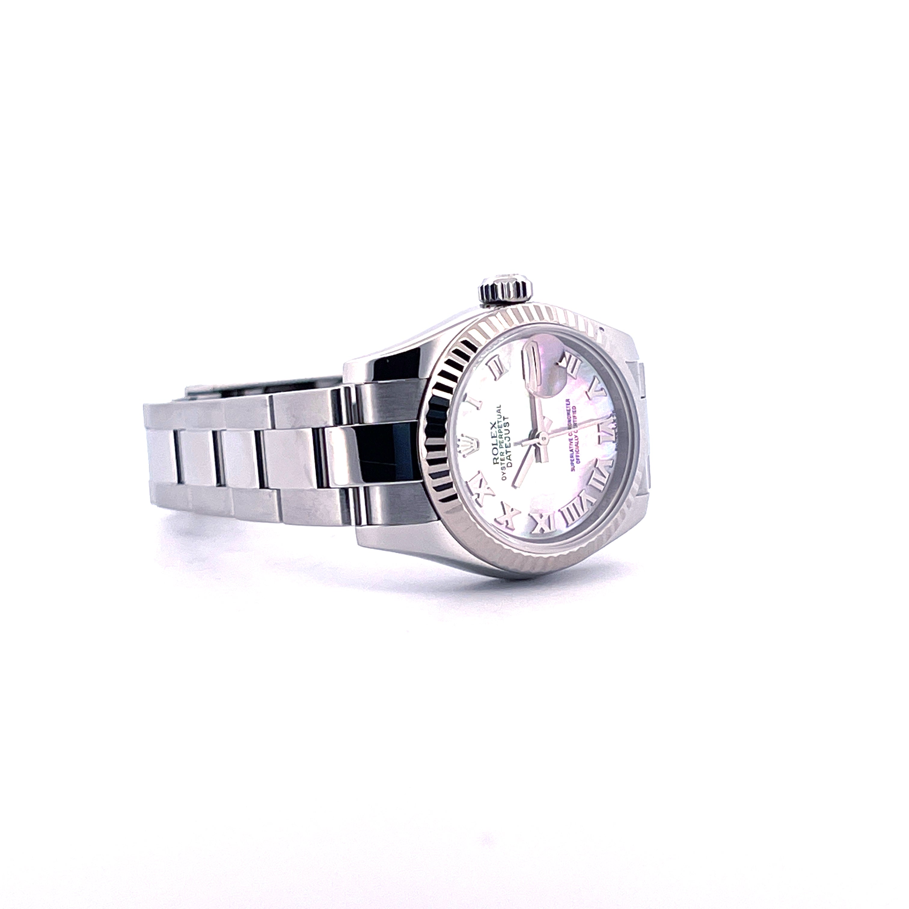 Lady-Datejust 179174 Mother of Pearl 26 mm / Whitegold Bezel / Full Set / Service 2026 / 2013