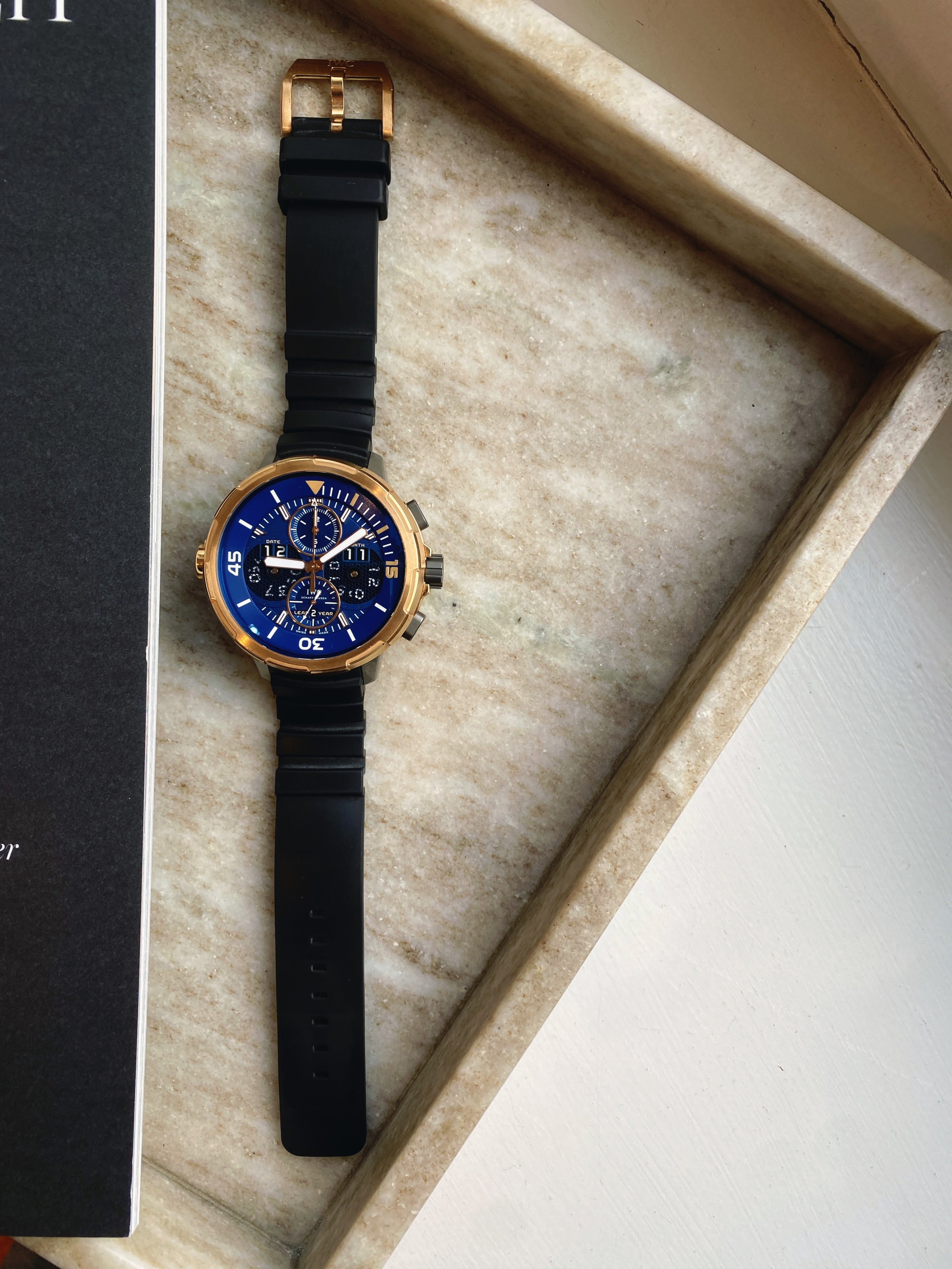 IWC - IWC Aquatimer Perpetual Calendar Digital Date-Month 1 of 50 - Juwelier Spliedt