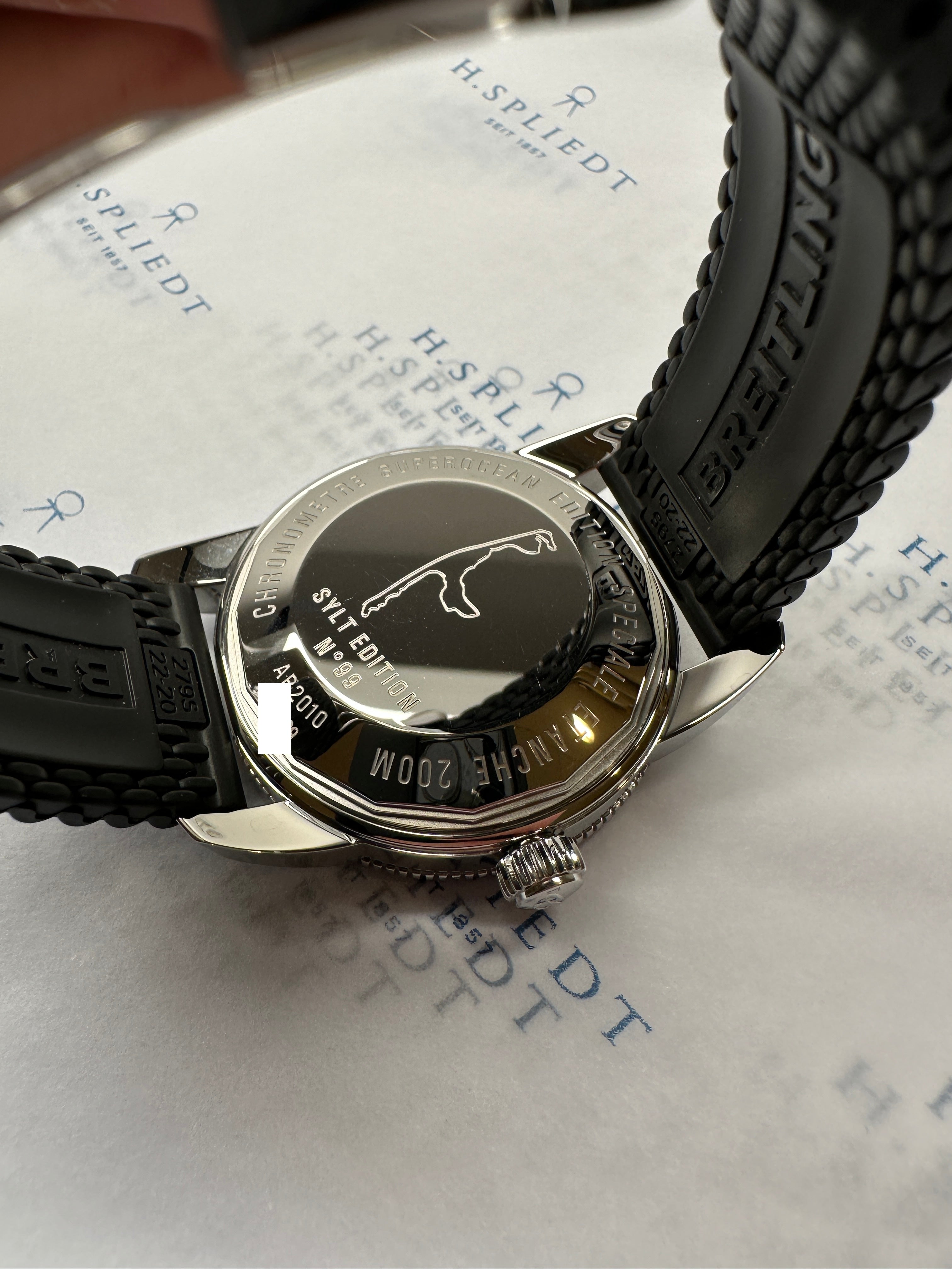 Superocean Héritage II 42 Limited Sylt Edition 99/100 / Box & Paper / 2021