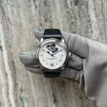 Frederique Constant Ladies Automatic World Heart Federation 34mm aus Edelstahl mit Automatikwerk und weißem Zifferblatt