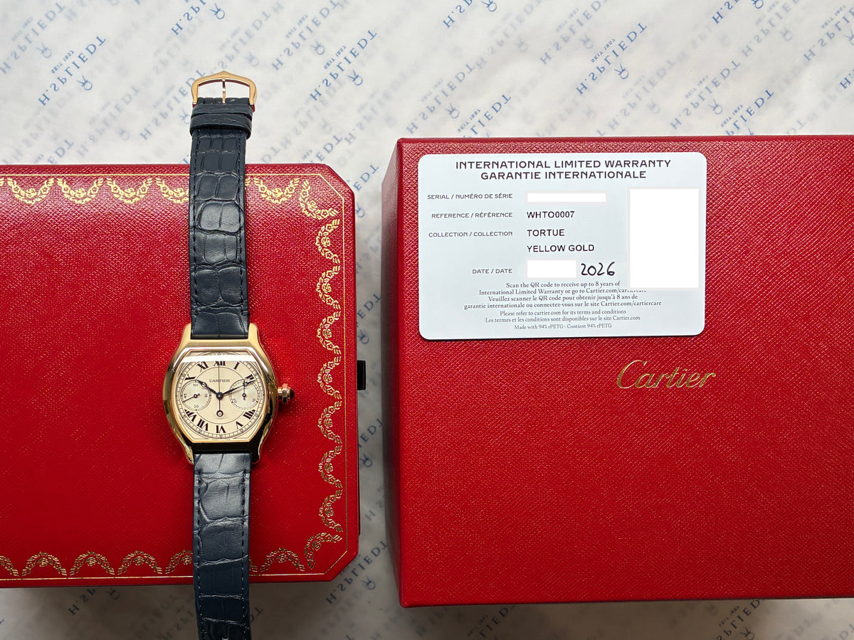 Privé Tortue Monopoussoir Chronograph / very rare / UNWORN / Yellowgold / Full-Set / Limited / 1 of 200 / 2026