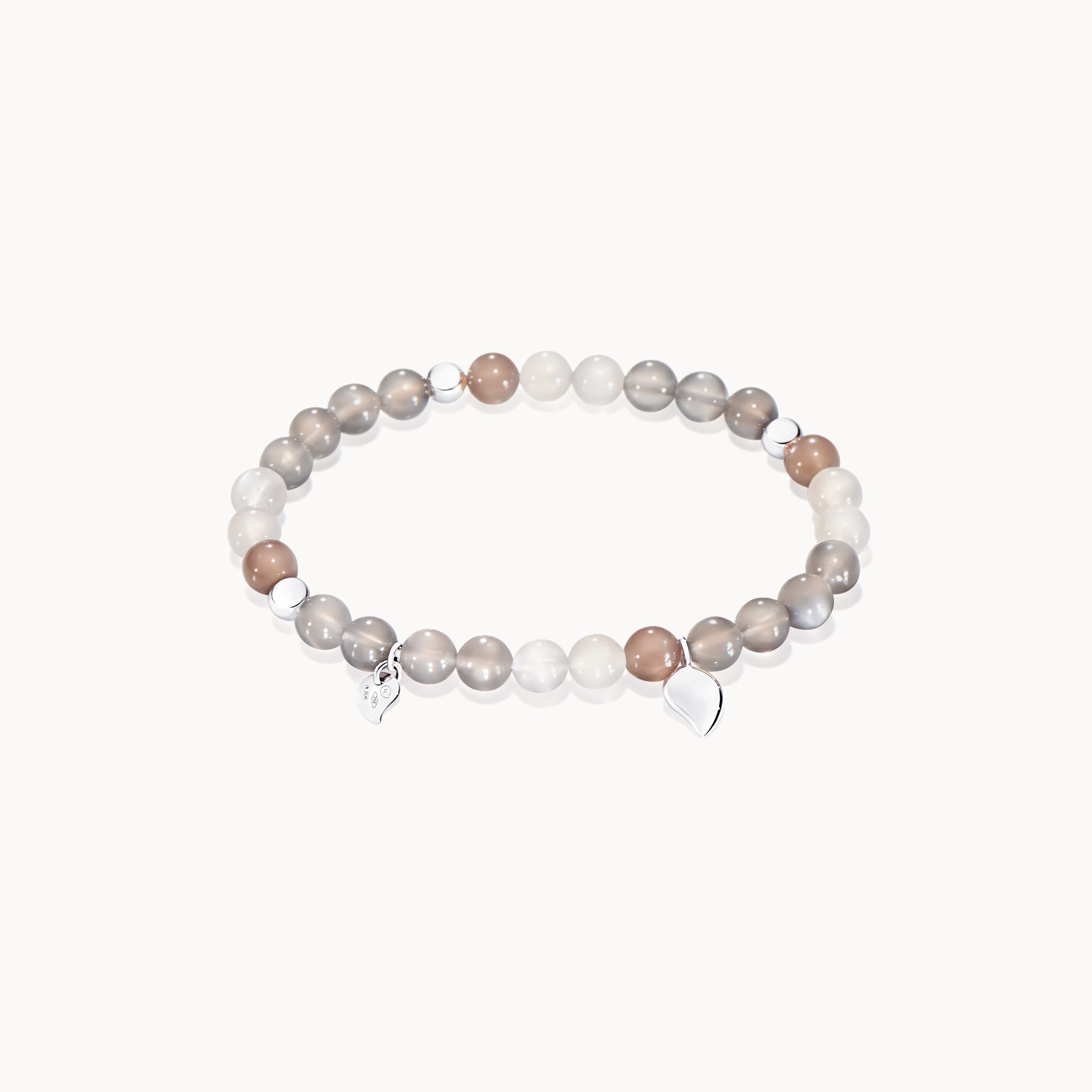 Armband India Chashmere mit Weißgold Anhänger