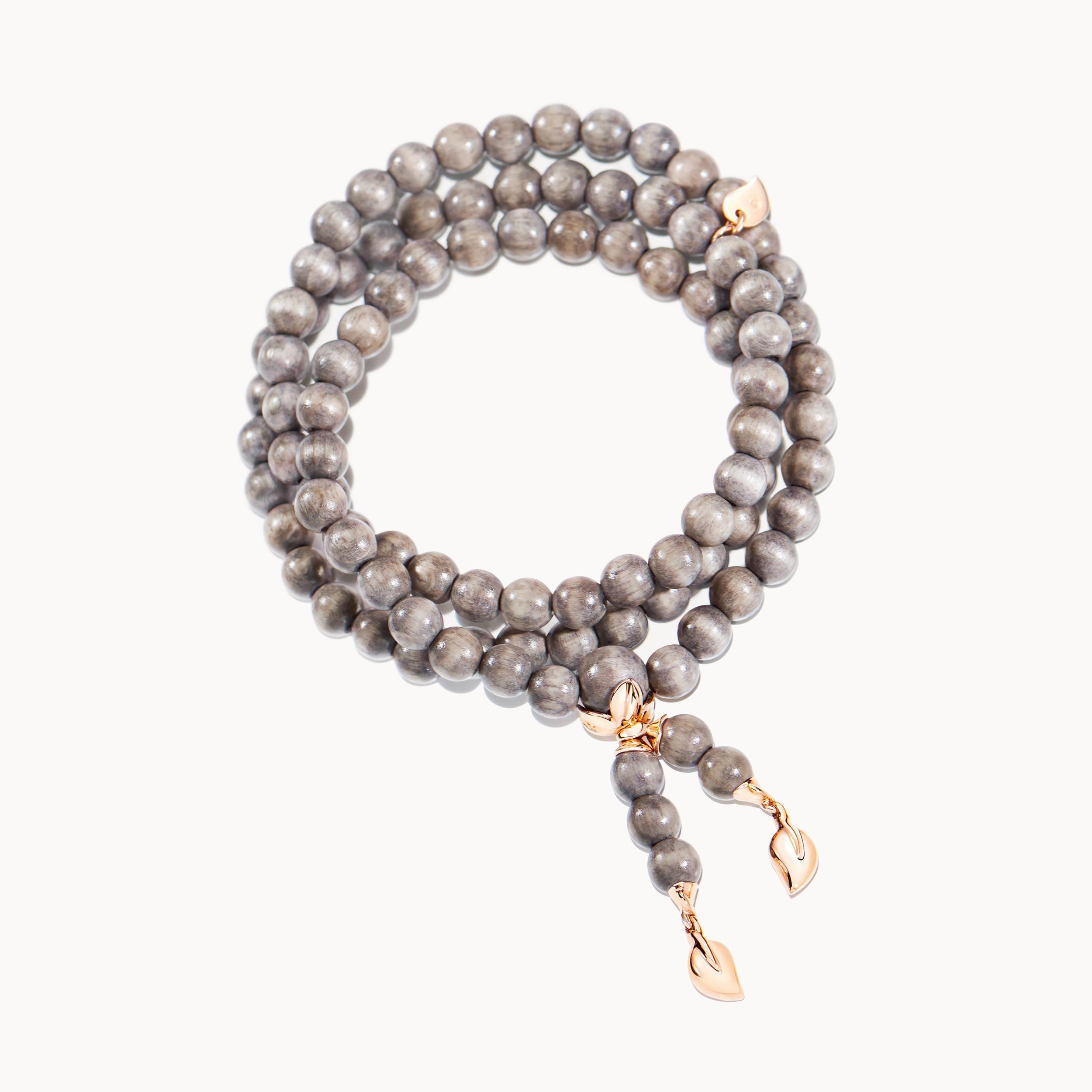 Armband India Greywood mit Roségold Anhänger