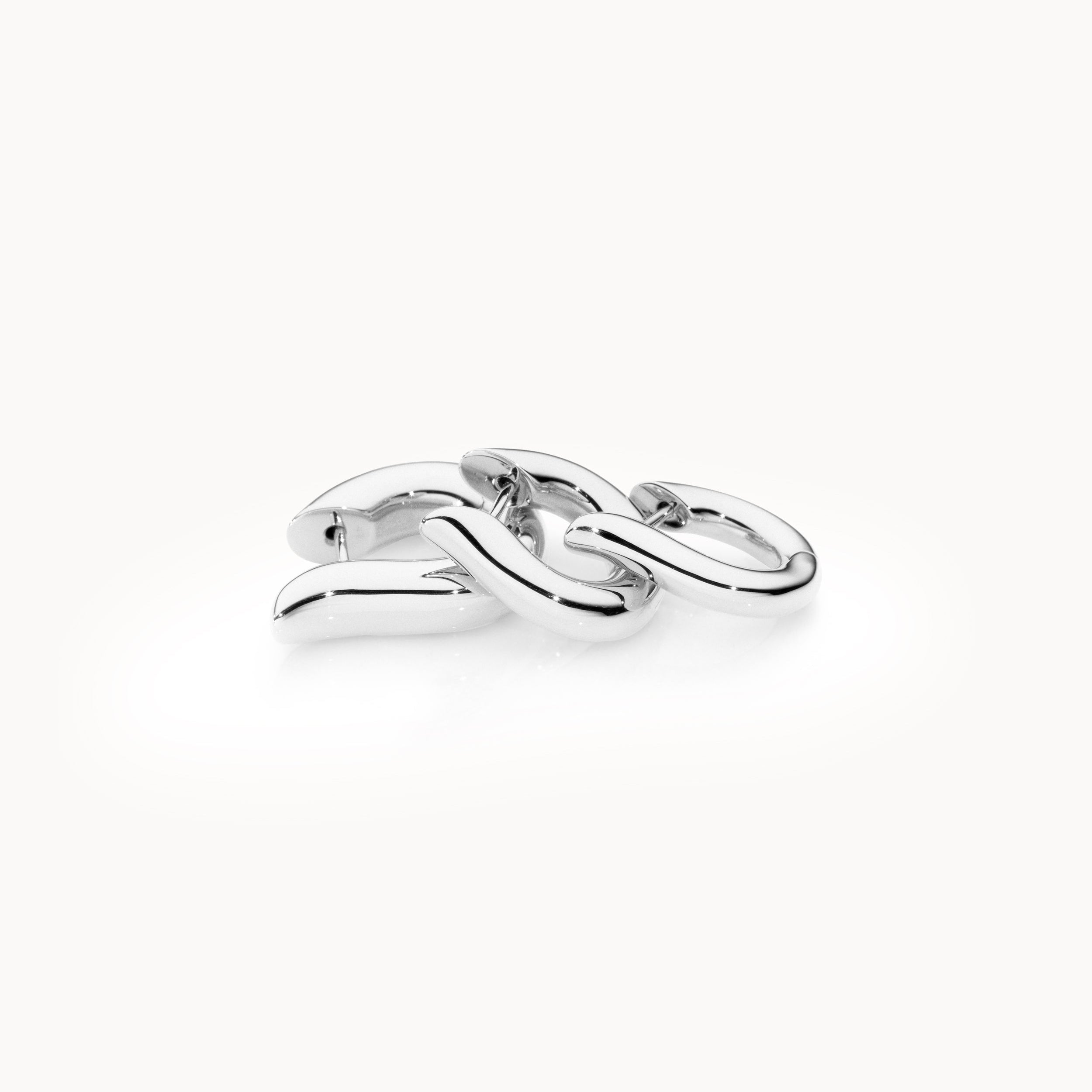 Ohrringe Signature Weißgold