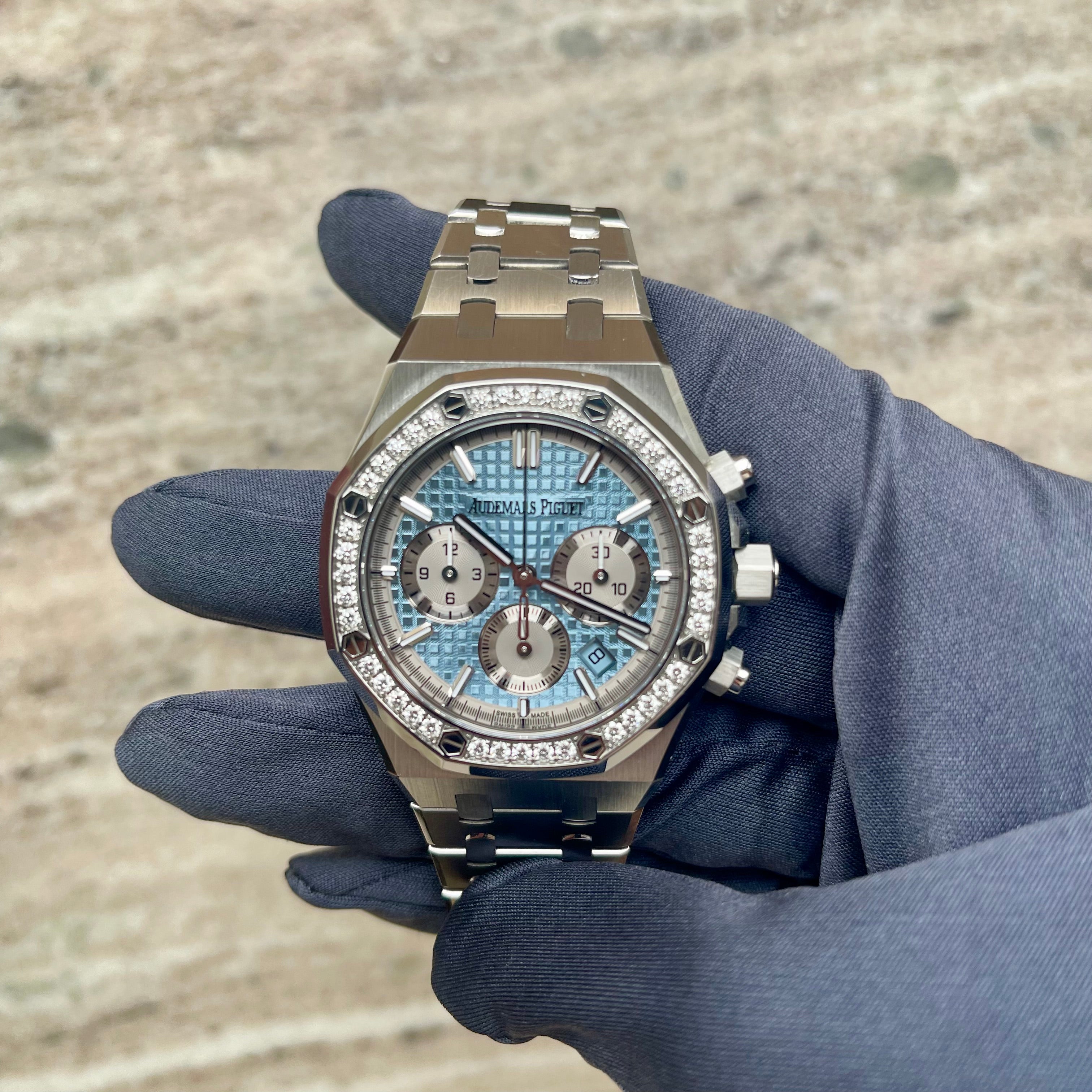 Royal Oak Selfwinding Chronograph / Iceblue / 2022