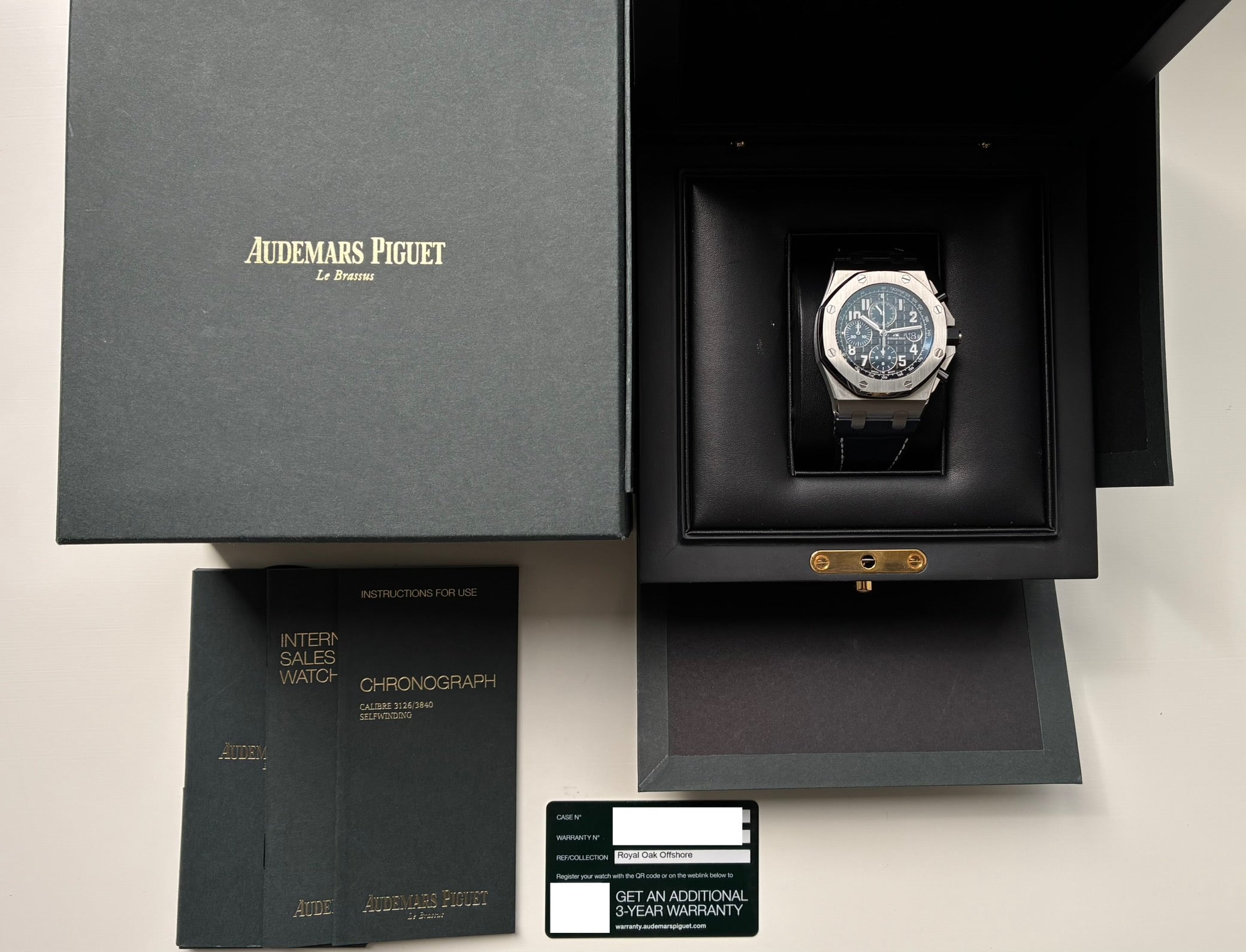 Audemars Piguet Royal Oak Offshore Chronograph Leather Strap (2021)