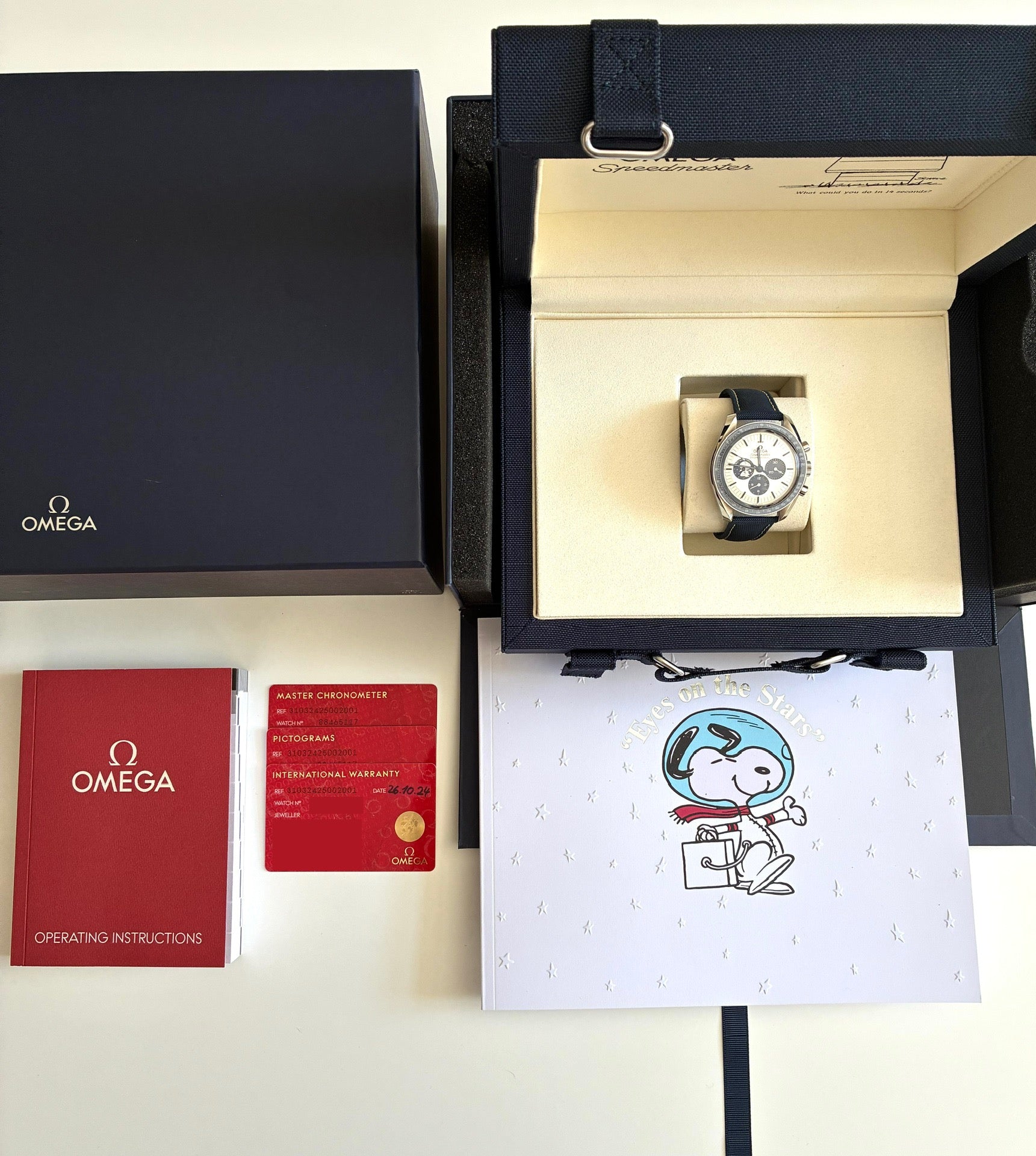 Omega Speedmaster "Silver Snoopy Award" 50th Anniversary (2024)