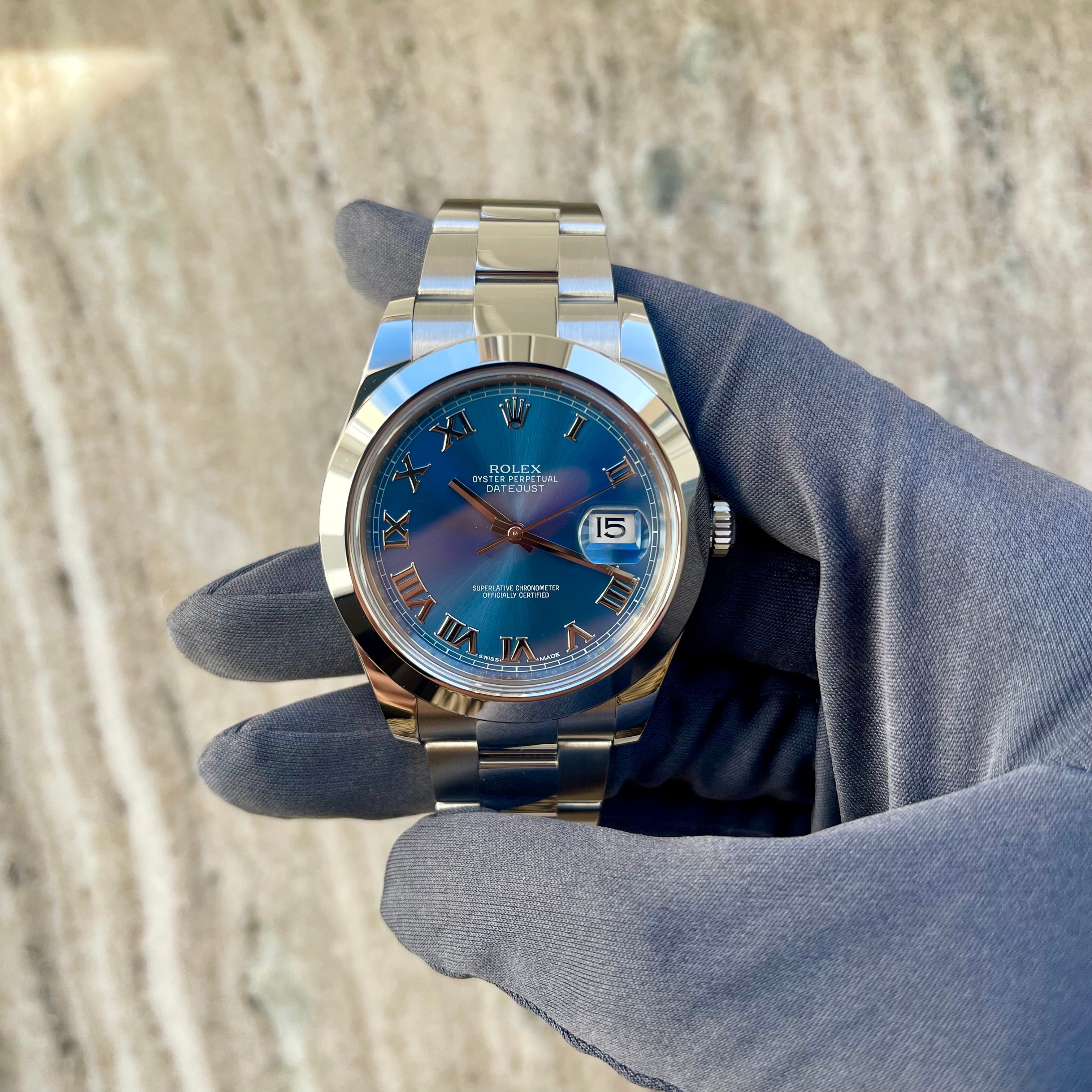 Datejust II 116300 Blue Dial / Full Set / Service 2026 / 2016