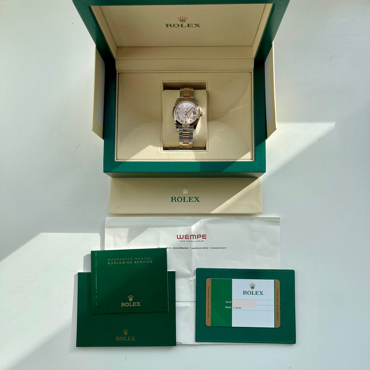 Datejust 31 Everose/Steel (2016)