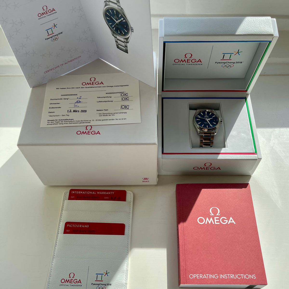 Seamaster Aqua Terra 2018 Pyeongchang