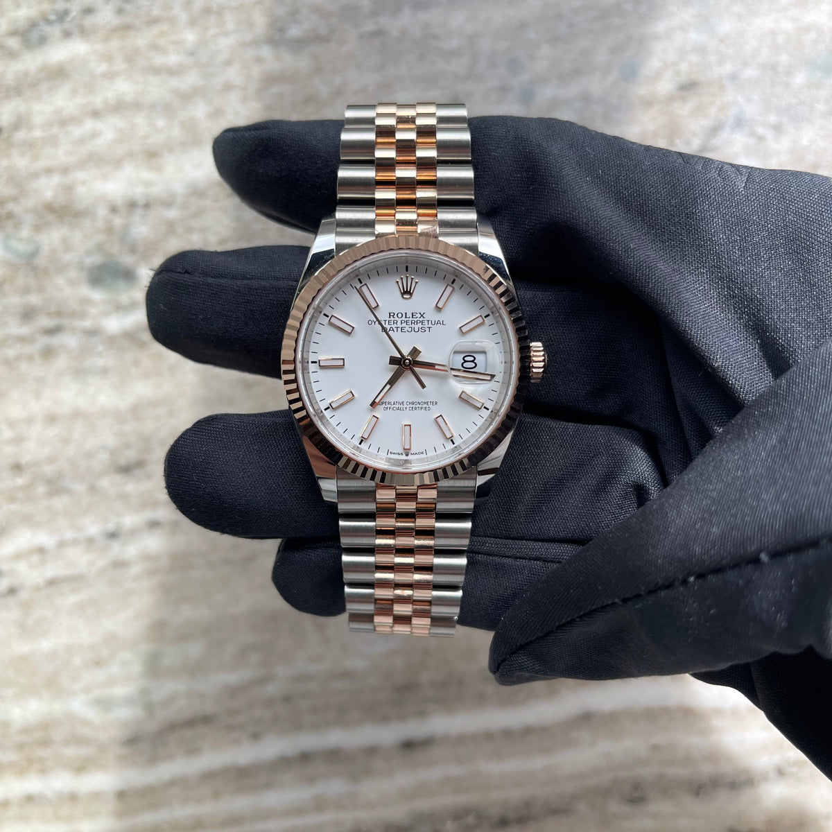 Datejust 36 Bicolor Roségold/Steel Jubilee