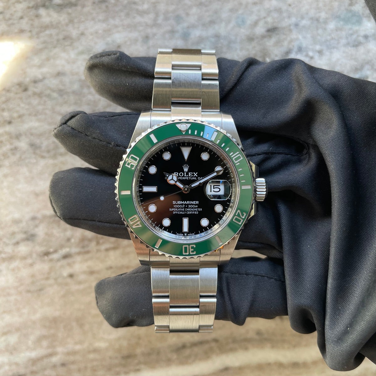 Submariner Date "Starbucks" full set / very good condt. / invoice / 2023