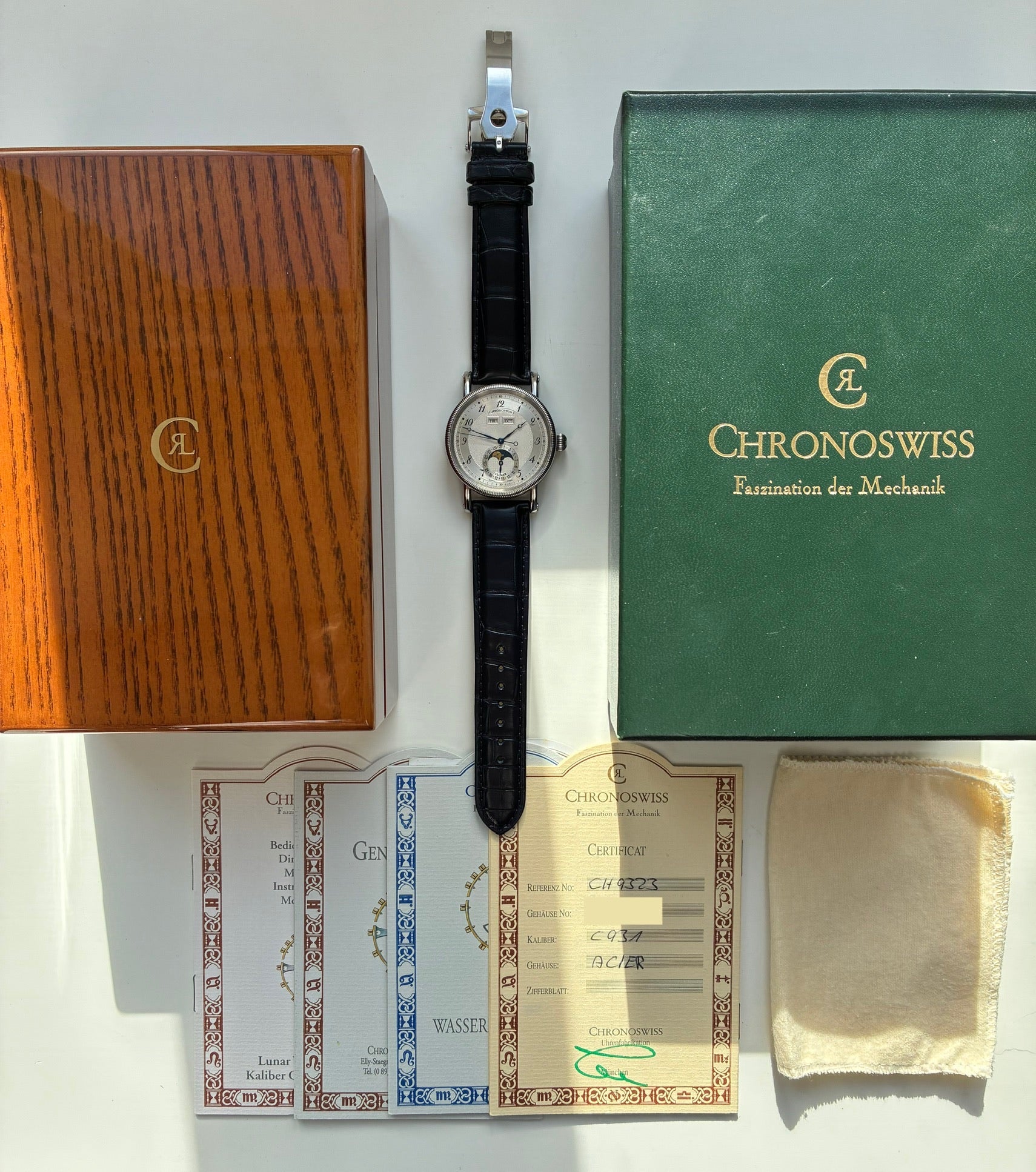Chronoswiss Lunar Vollkalender / Service Okt. 2025 (2003)