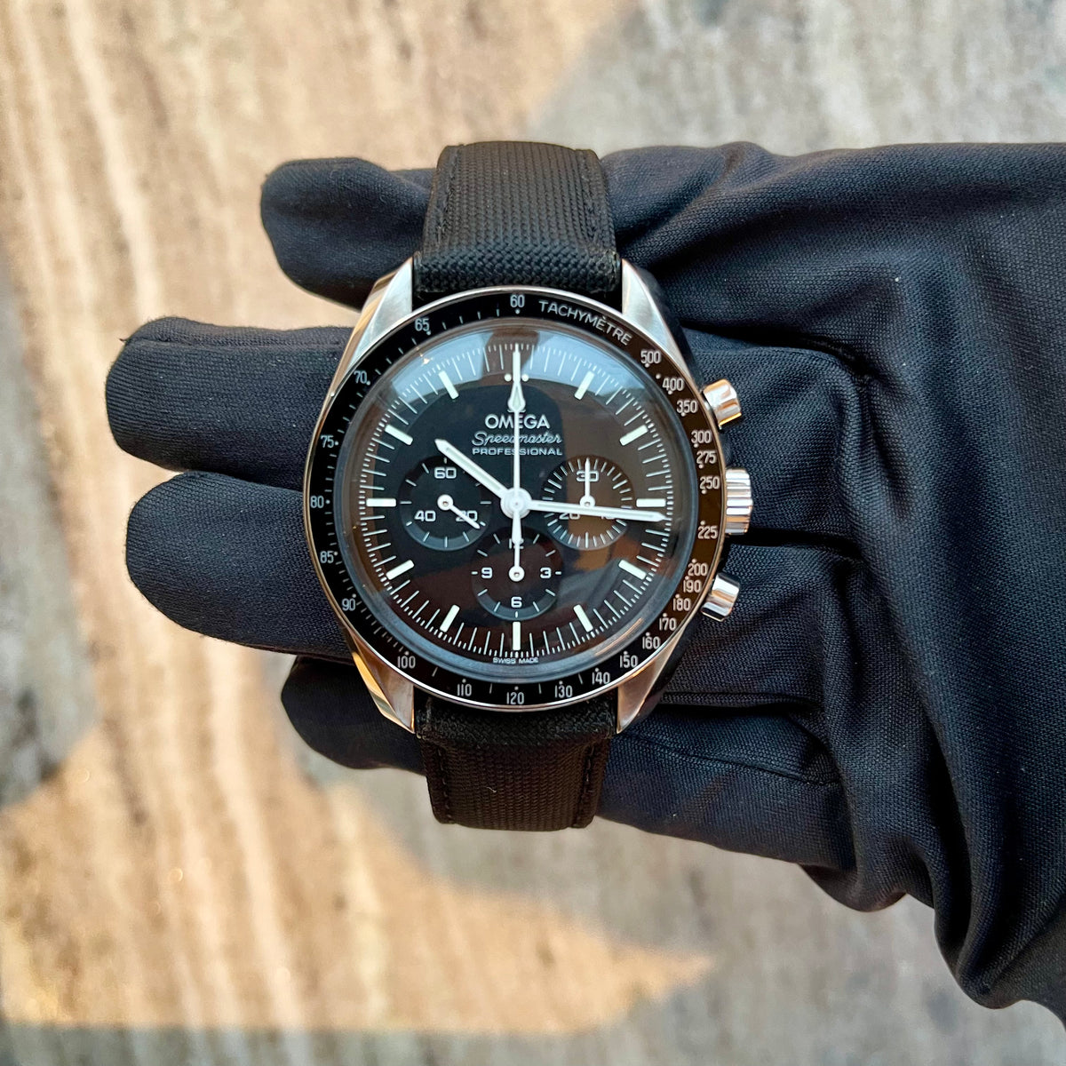 Speedmaster Professional Moonwatch / Hesalit / Full Set / sehr guter Zustand - Juwelier Spliedt
