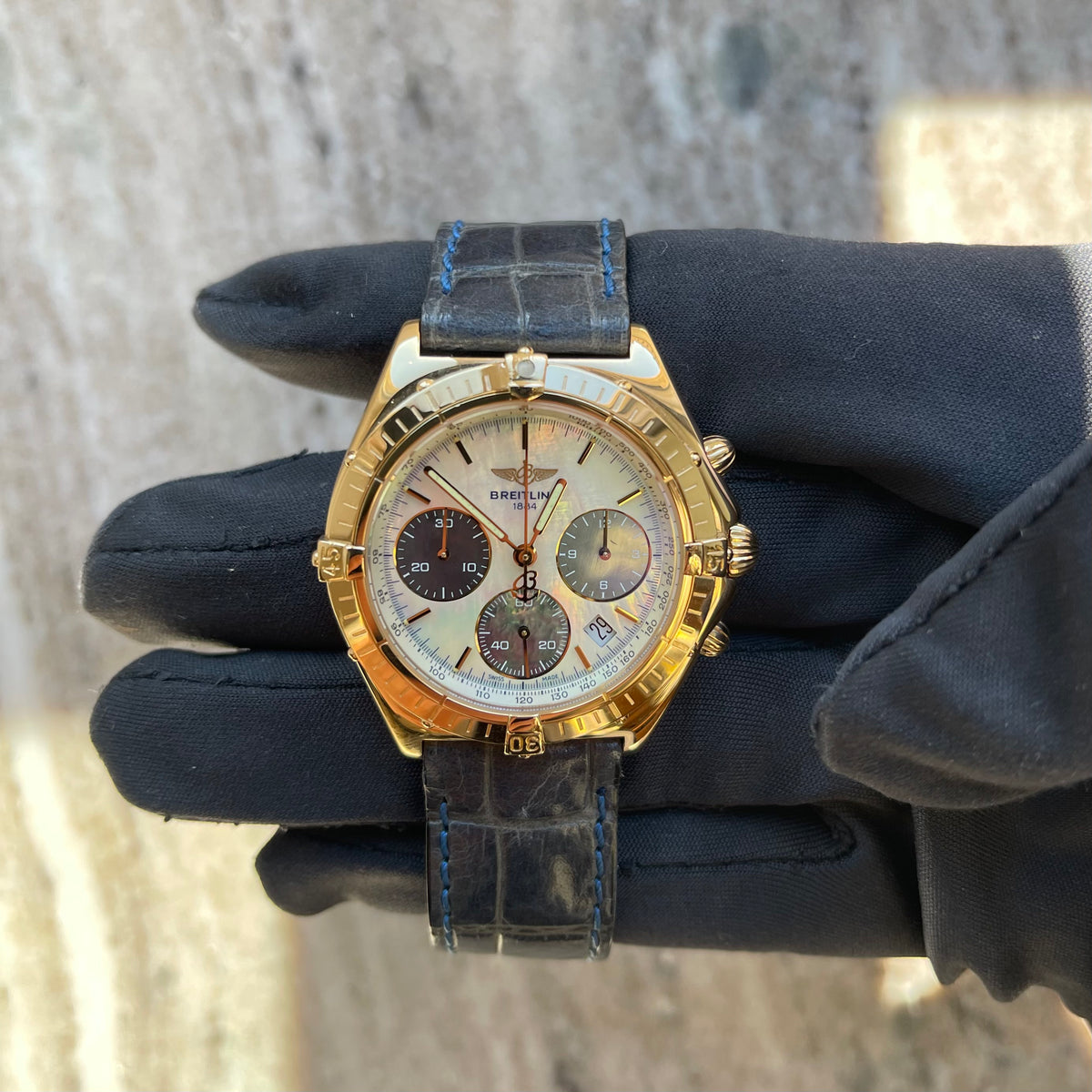 Sextant Chronomat / mother of pearl dial (1994) - Juwelier Spliedt
