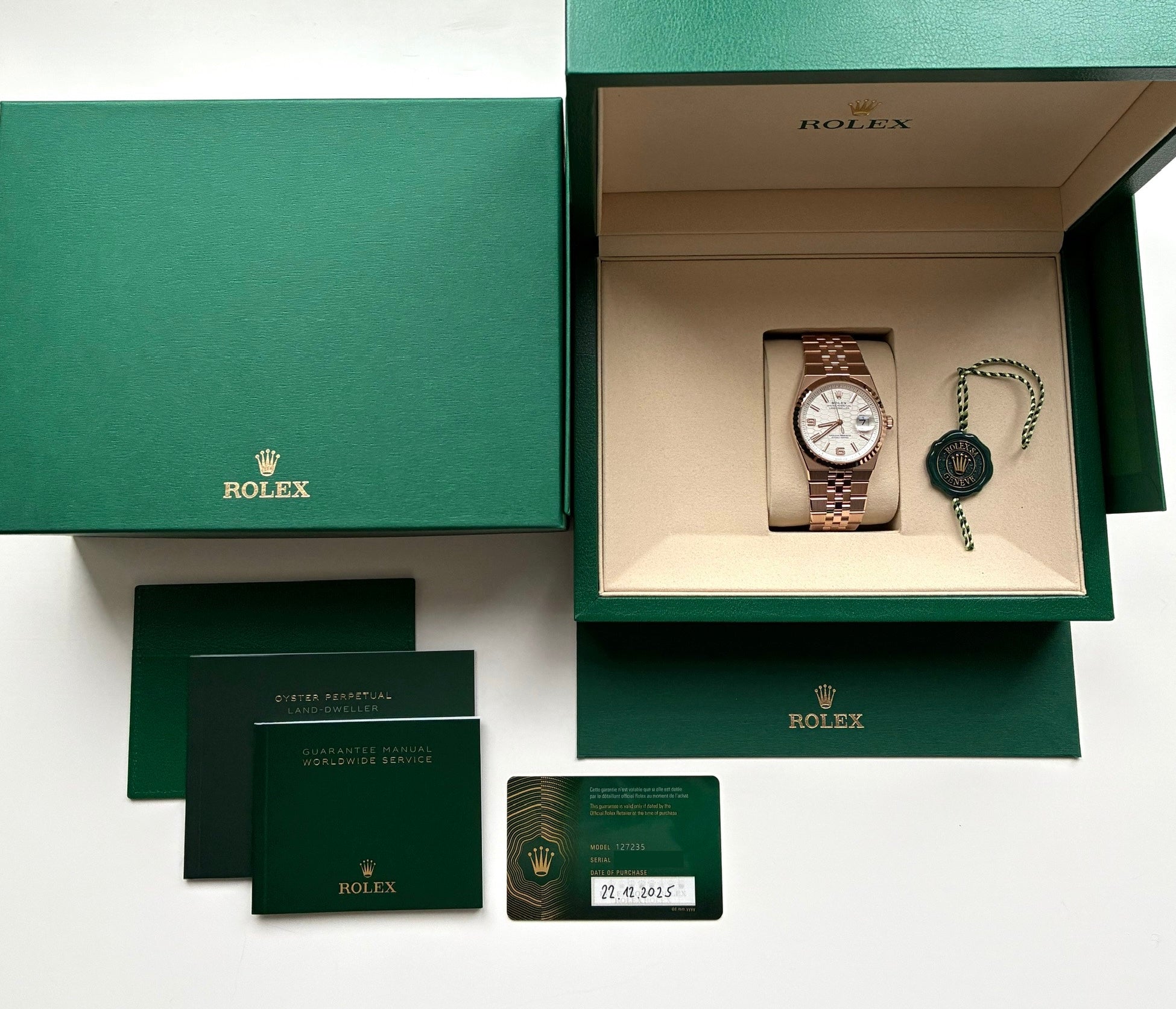 Land-Dweller 36 / Roségold / ungetragen / (Dezember 2025)