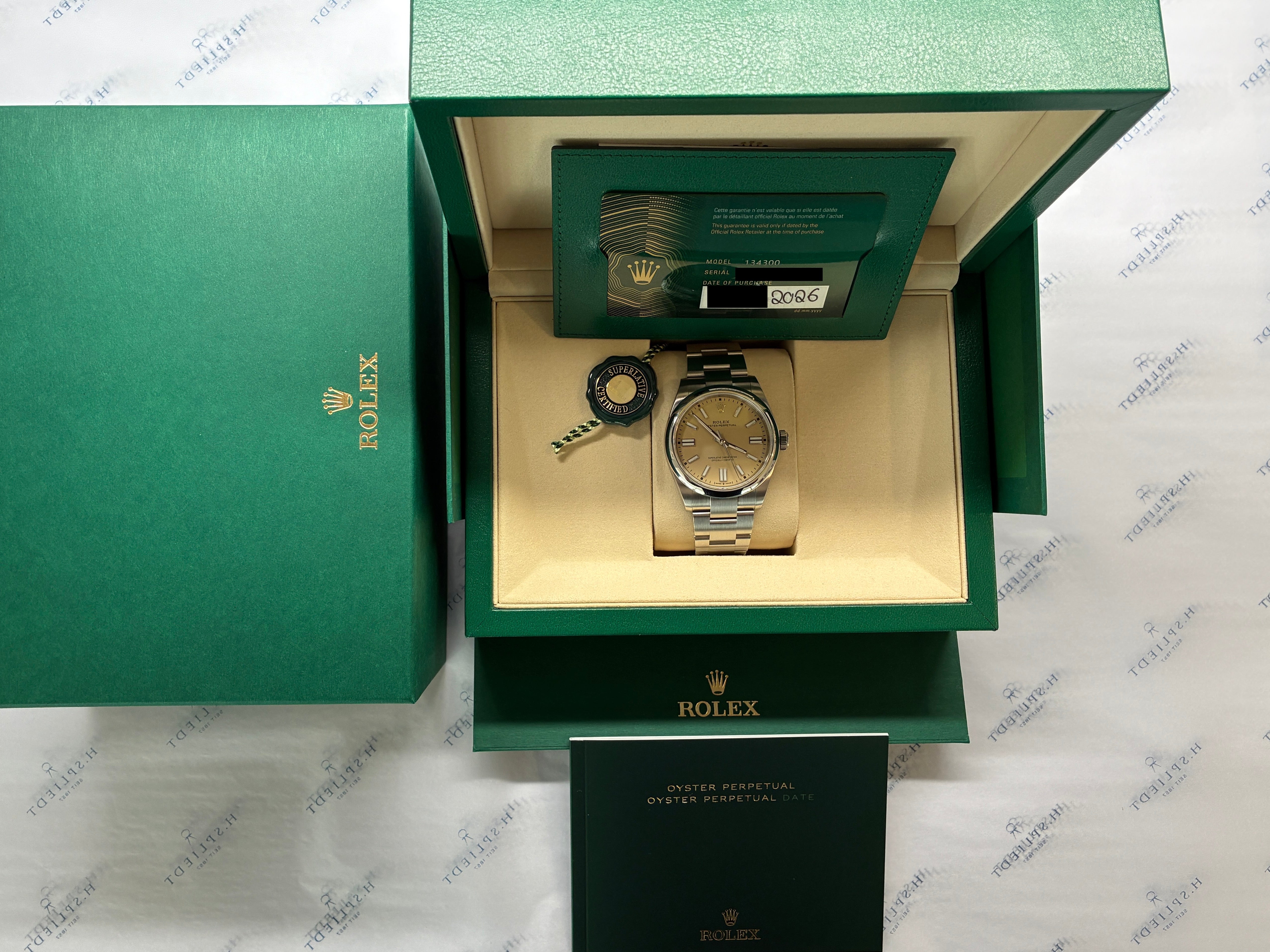 Oyster Perpetual 41 Green
