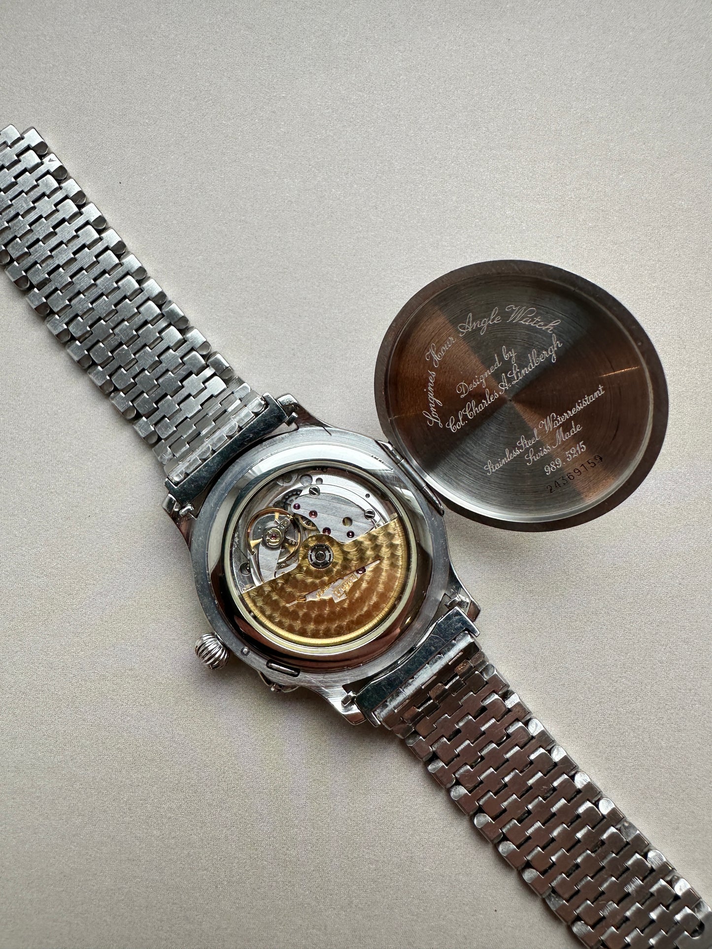 Longines - Hour Angle Lindbergh - Juwelier Spliedt