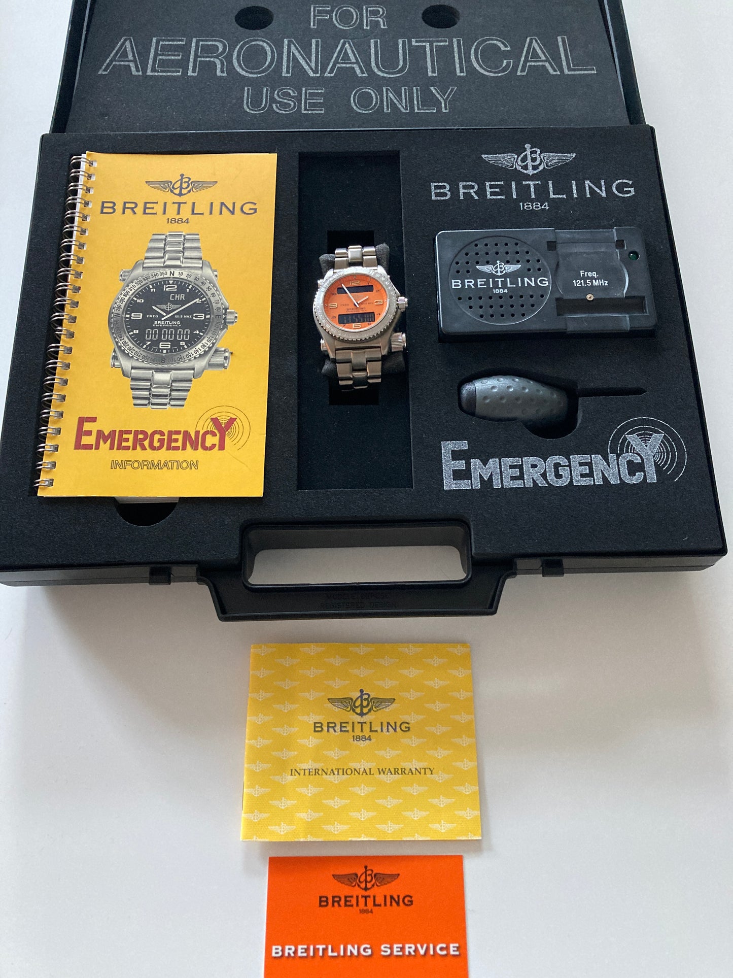 Breitling - Breitling Emergency (Orange) - Juwelier Spliedt
