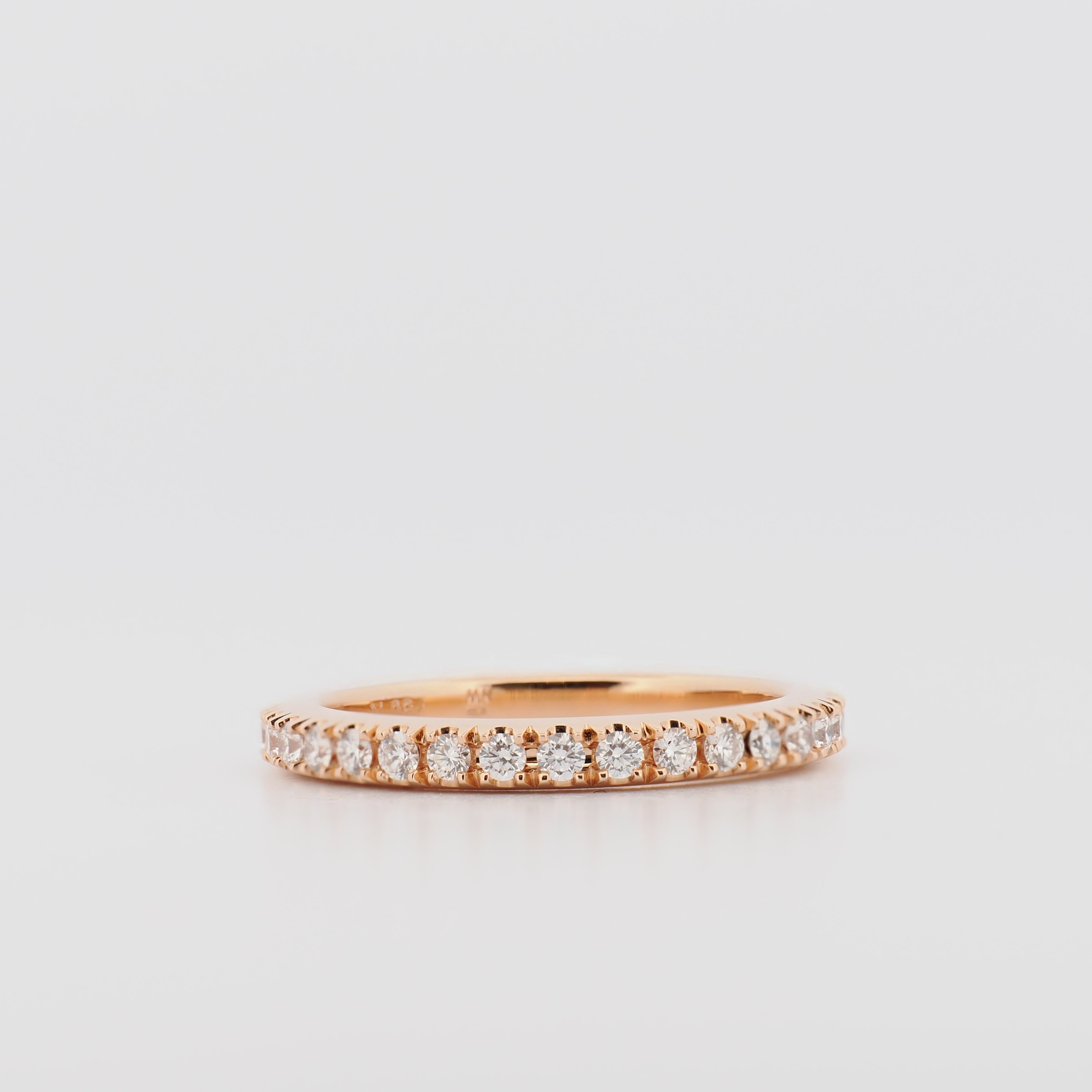 Memoire Ring #1 in Roségold mit Brillanten