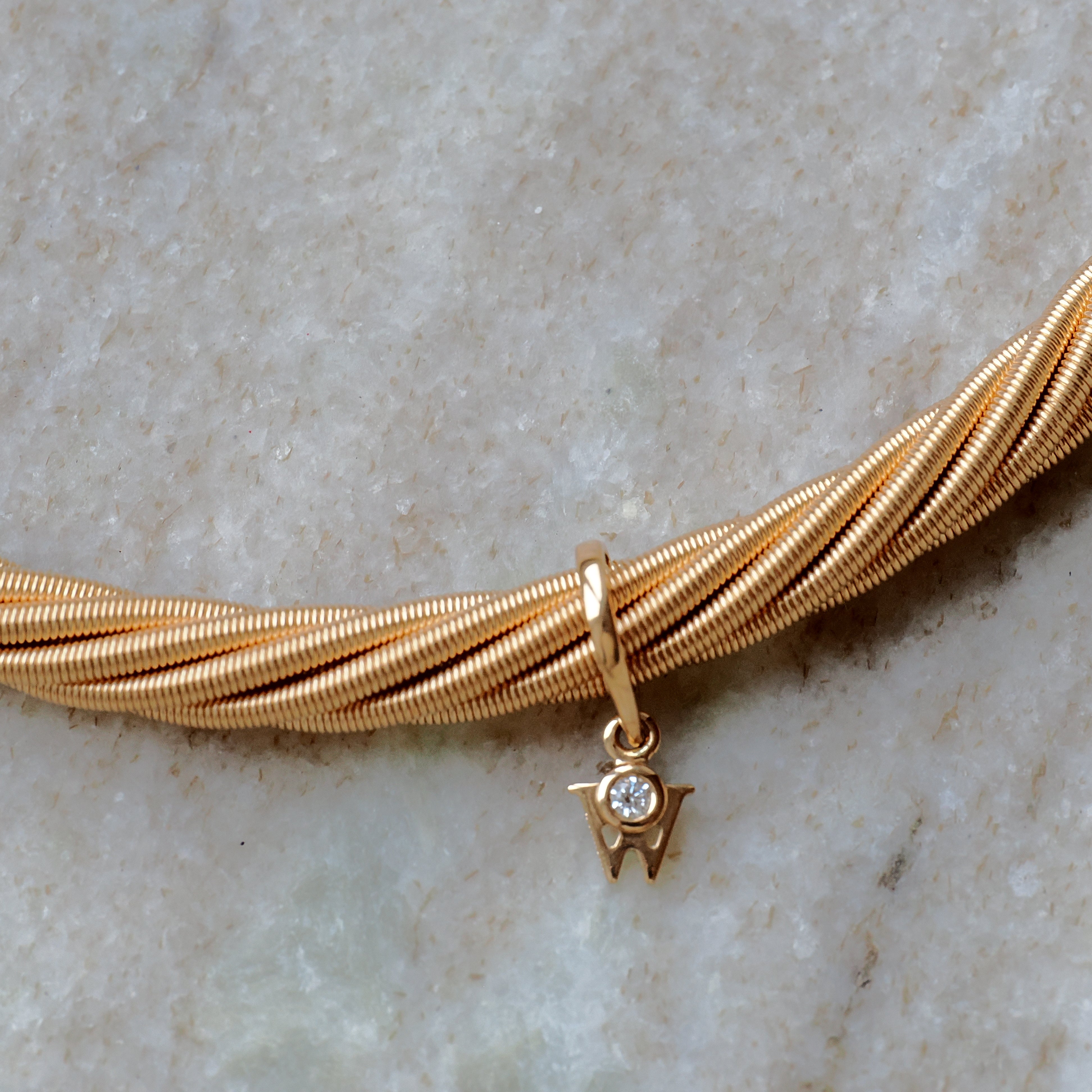 Wellendorff Collier "Prinzesse" aus 18K Gelbgold