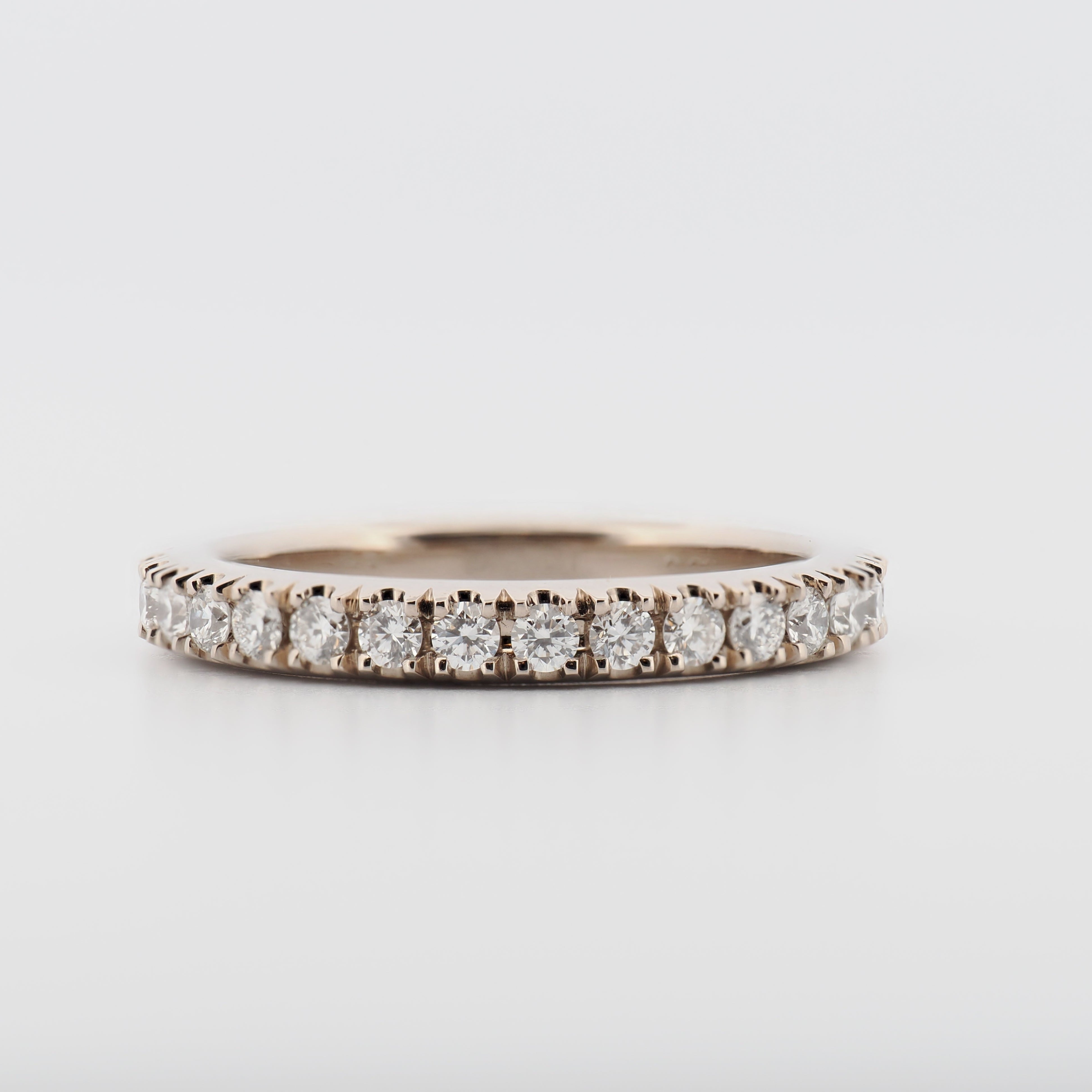 Memoire Ring #2 in Weißgold mit Brillanten