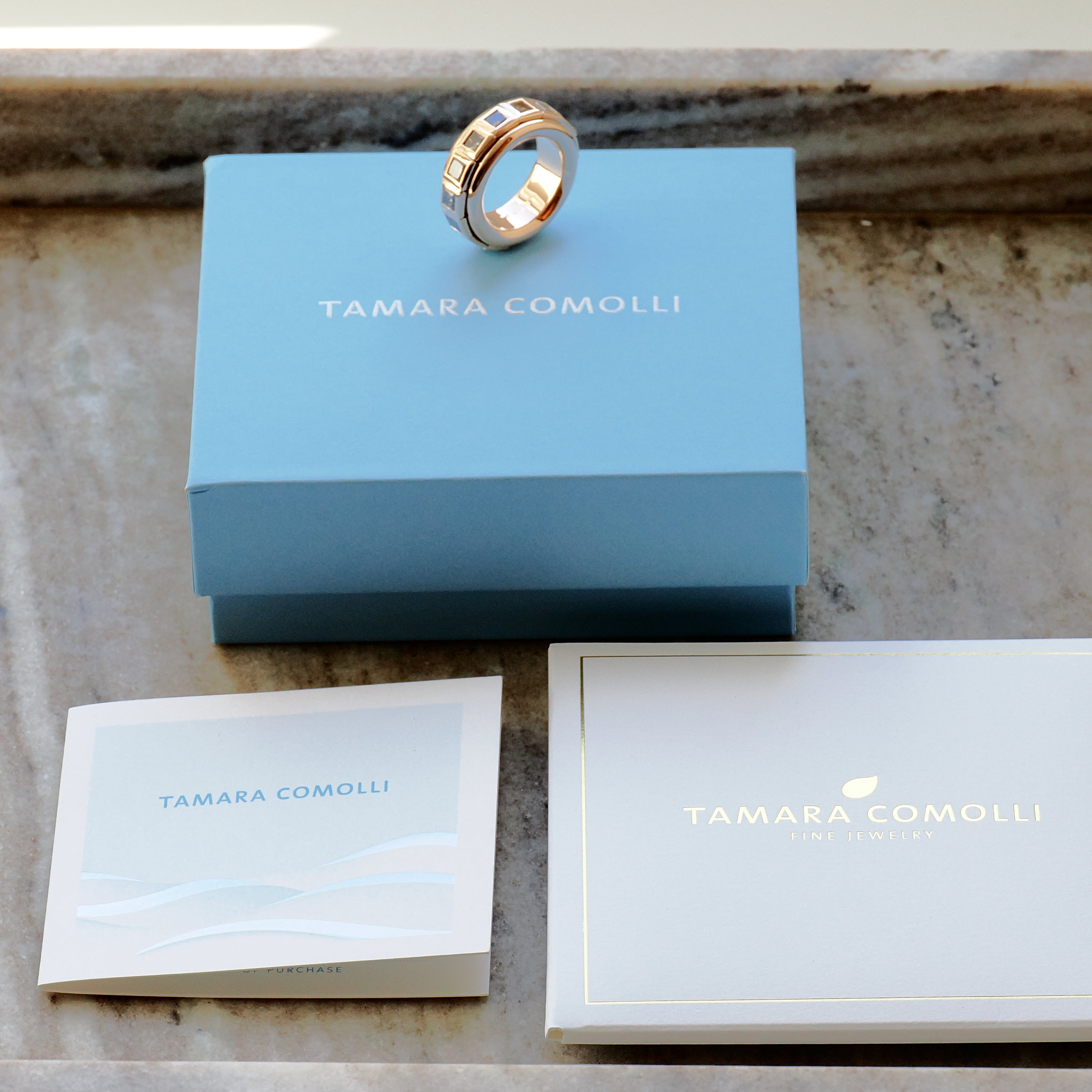 Tamara Comolli Curriculum Vitae CV44 Cappuchino / Roségold mit braunen Brillanten