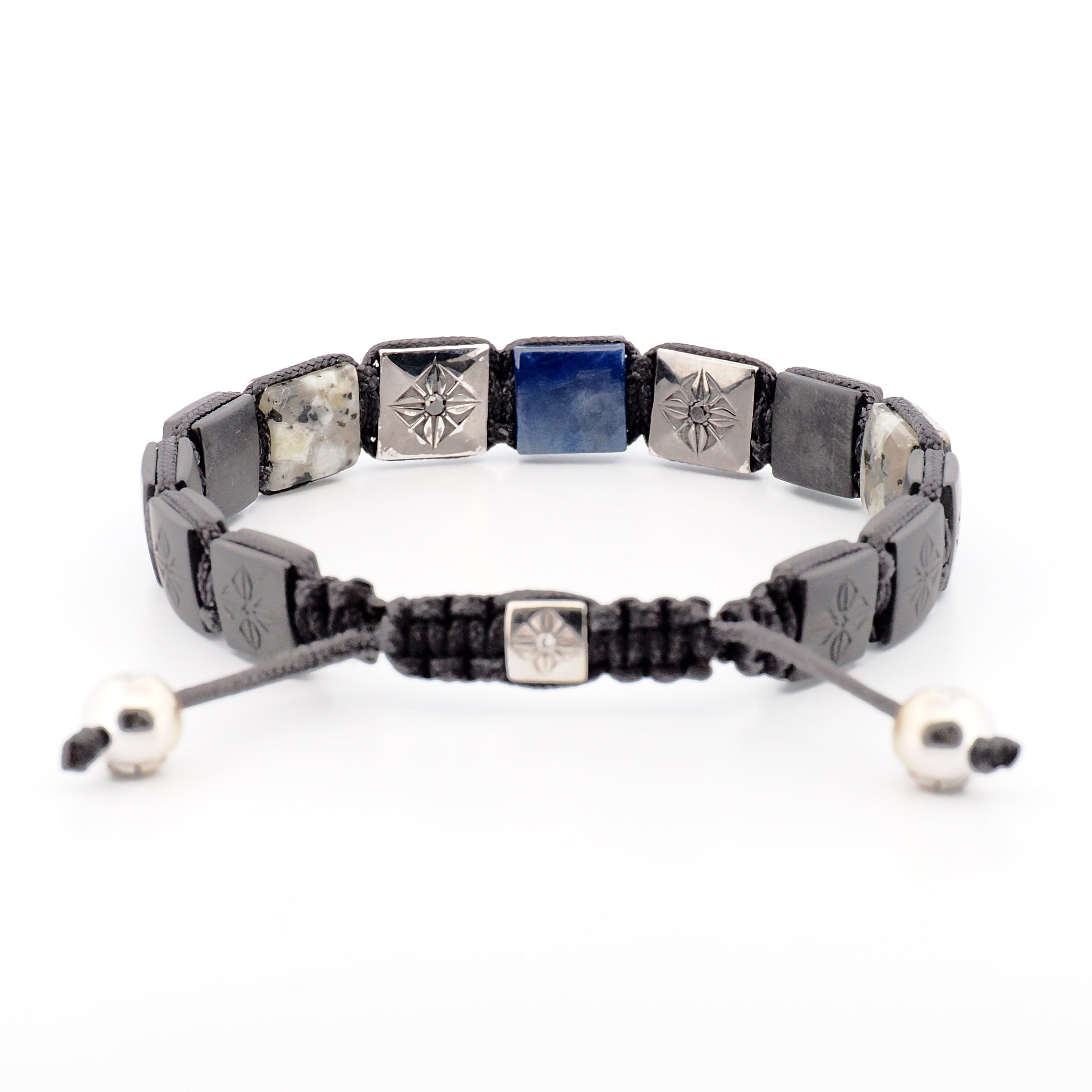 Shamballa Armband aus 18 K Weißgold