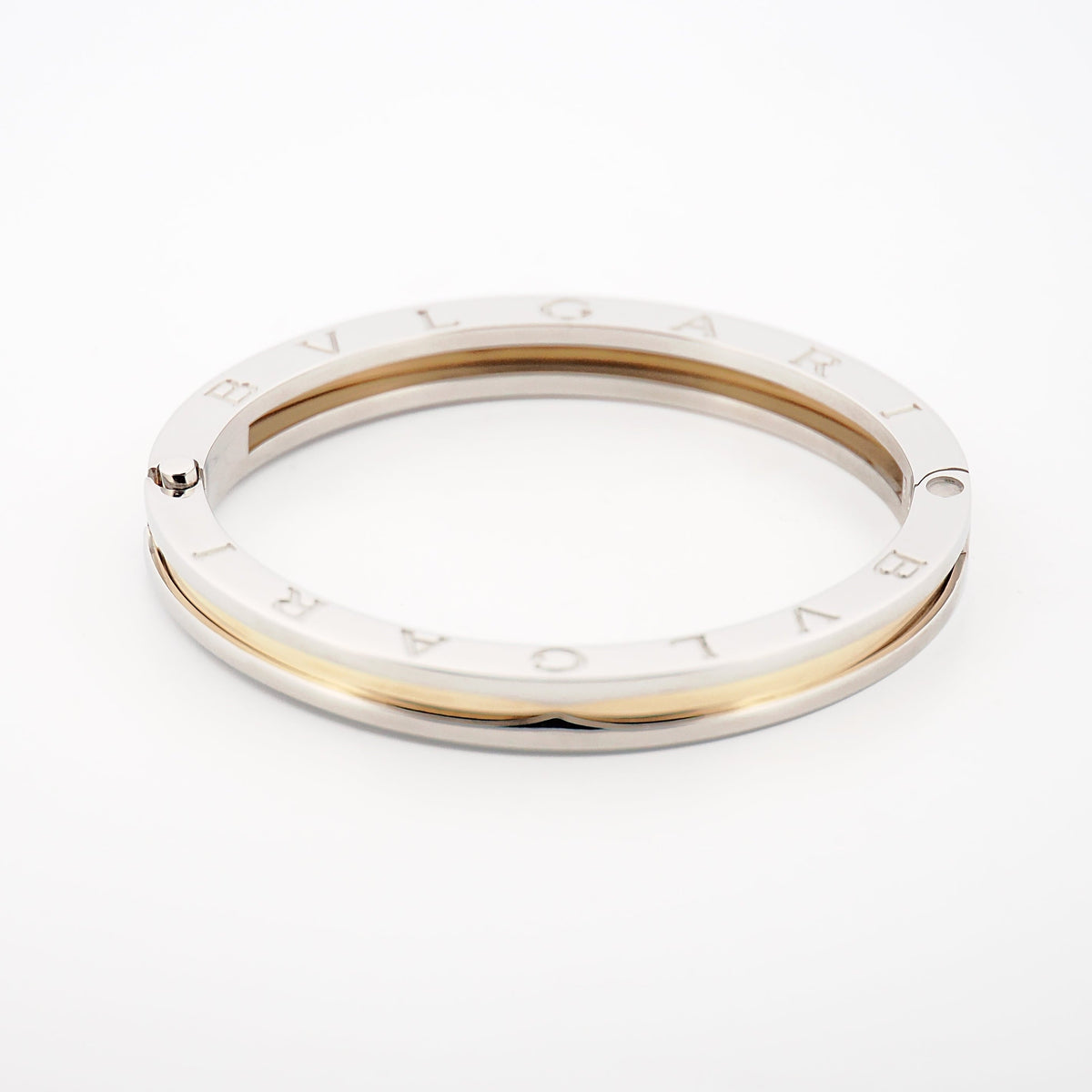 B.Zero1 Armreif in Edelstahl und 18k Gelbgold - Juwelier Spliedt