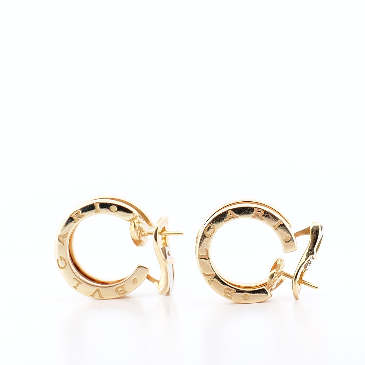 B.Zero1 18 Karat Gelbgold Ohrstecker mit Box - Juwelier Spliedt